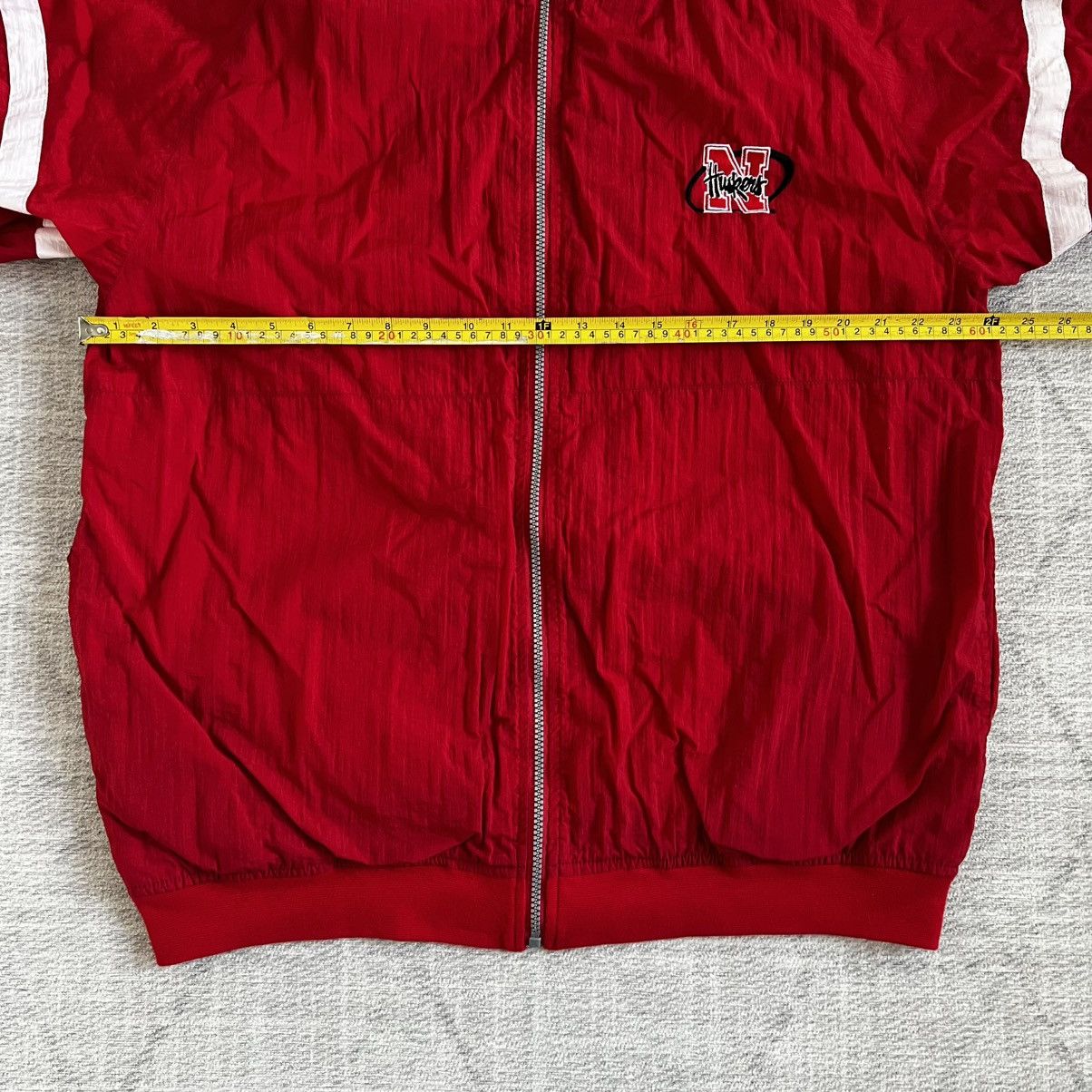 Vintage Vintage 1990s NCAA University of Nebraska Huskers Red Jacket Size US L / EU 52-54 / 3 - 9 Thumbnail