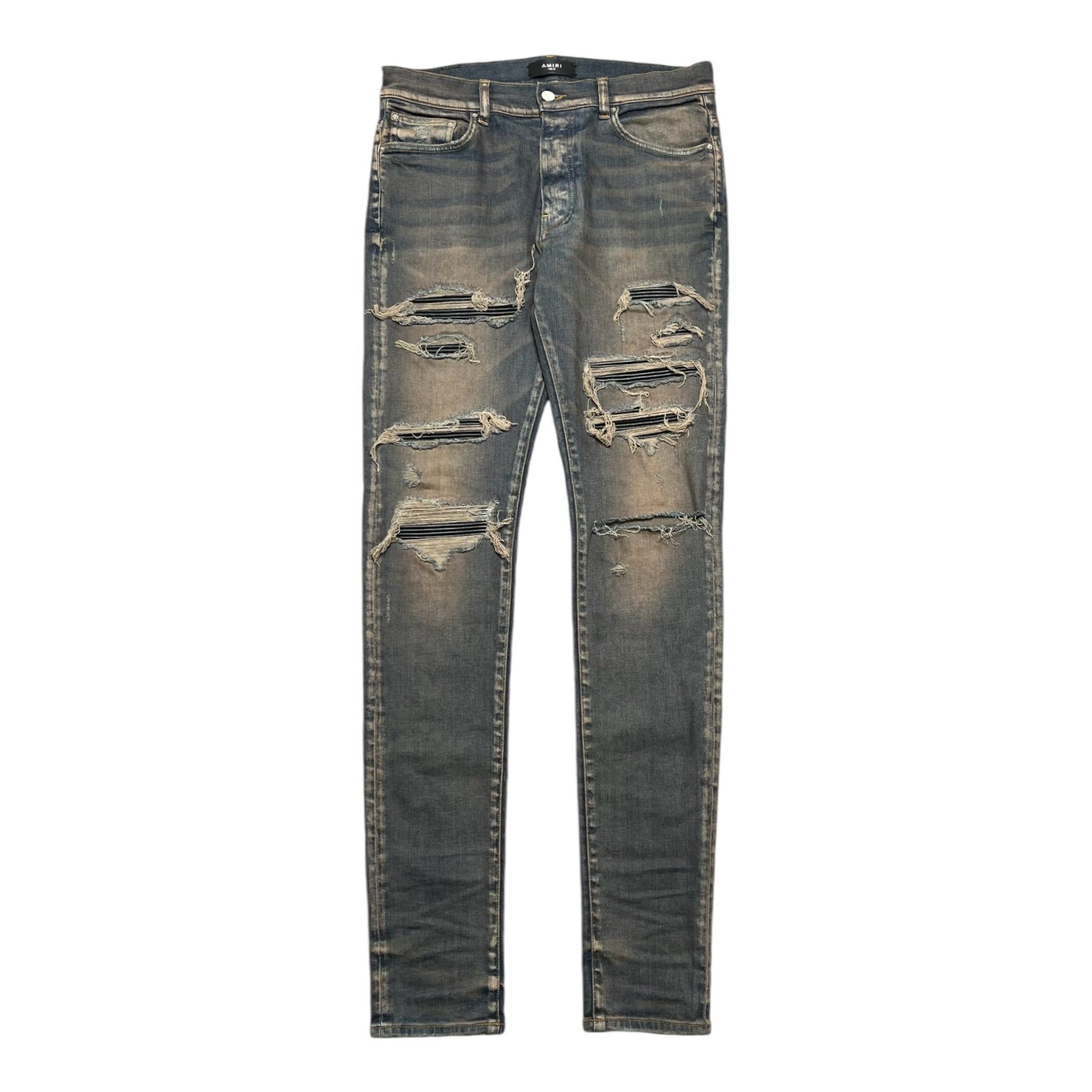 33 AMIRI LEATHER THRASHER