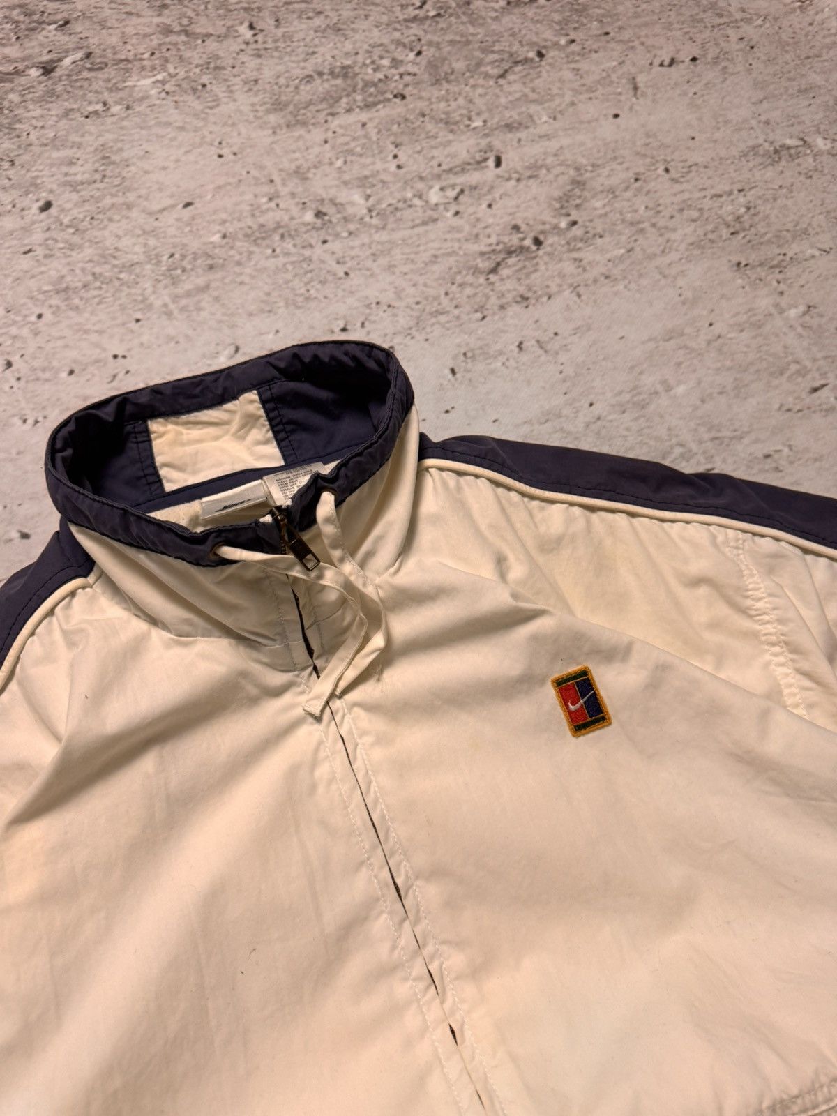 Nike × Nike ACG NIKE COURT VINTAGE BASIC LOGO OVERSIZE NYLON LIGHT JACKET Size US M / EU 48-50 / 2 - 3 Thumbnail