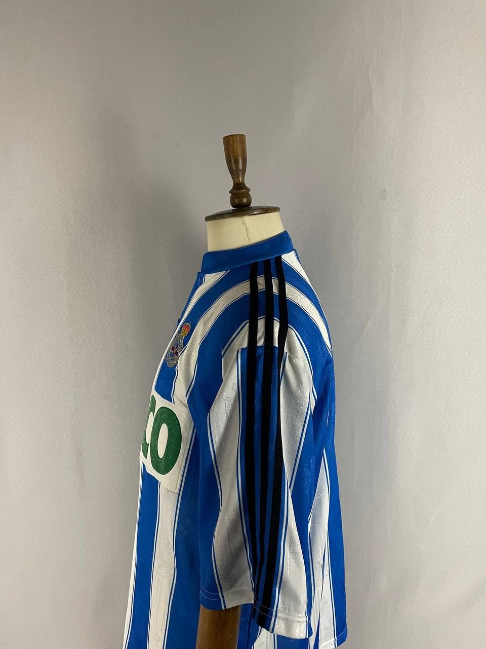 Adidas Adidas Vintage T Shirt Deportivo La Coruna 1996 Football Size US XL / EU 56 / 4 - 9 Thumbnail