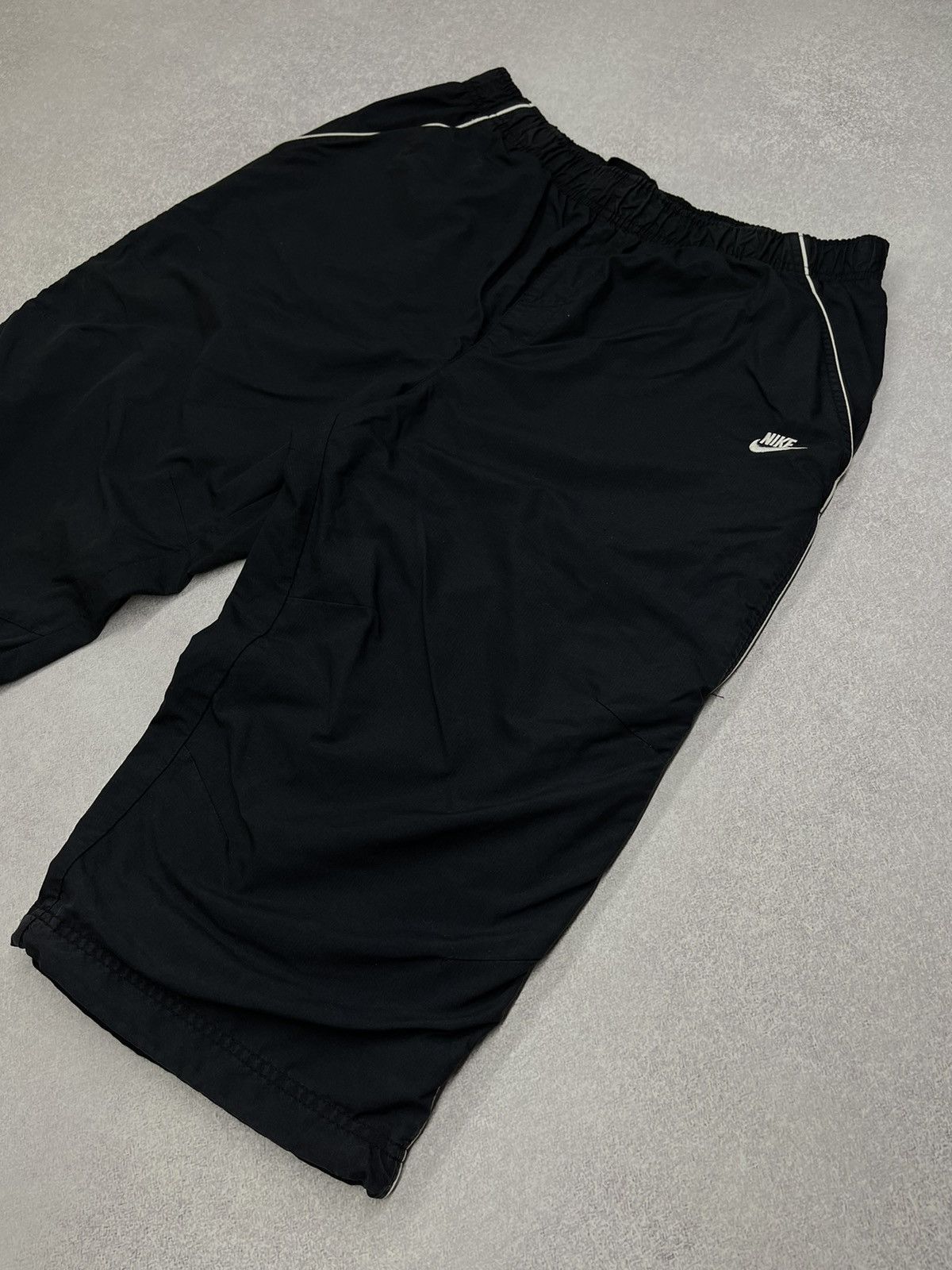 Nike × Nike ACG × Vintage Vintage Nike Nylon Black Shorts Drill Y2K ACG TN Size US 36 / EU 52 - 3 Thumbnail