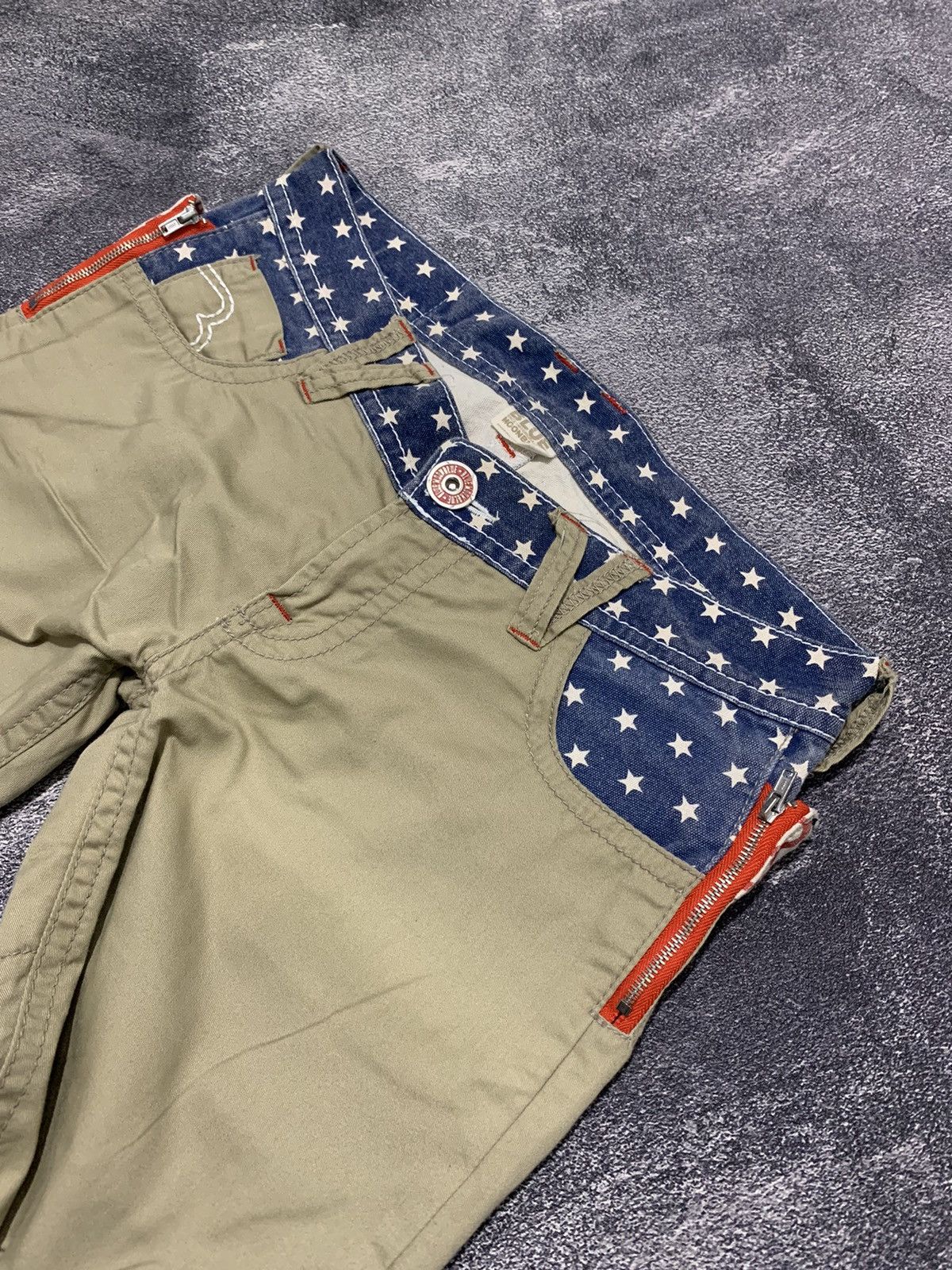 Japanese Brand Double waist chinos bluemoon japanese brand Size 28" / US 6 / IT 42 - 4 Thumbnail