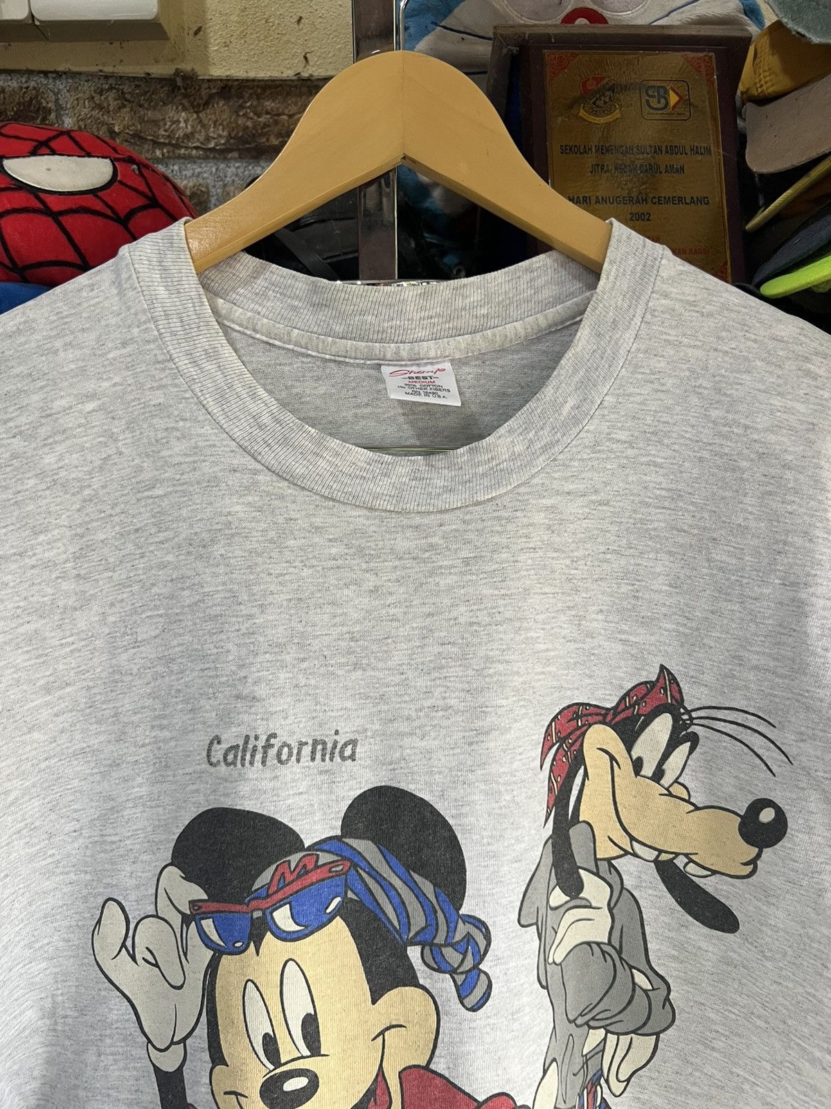 Mickey Mouse 🔥Rare Vintage Mickey & Goofy California Tee Size US M / EU 48-50 / 2 - 3 Thumbnail