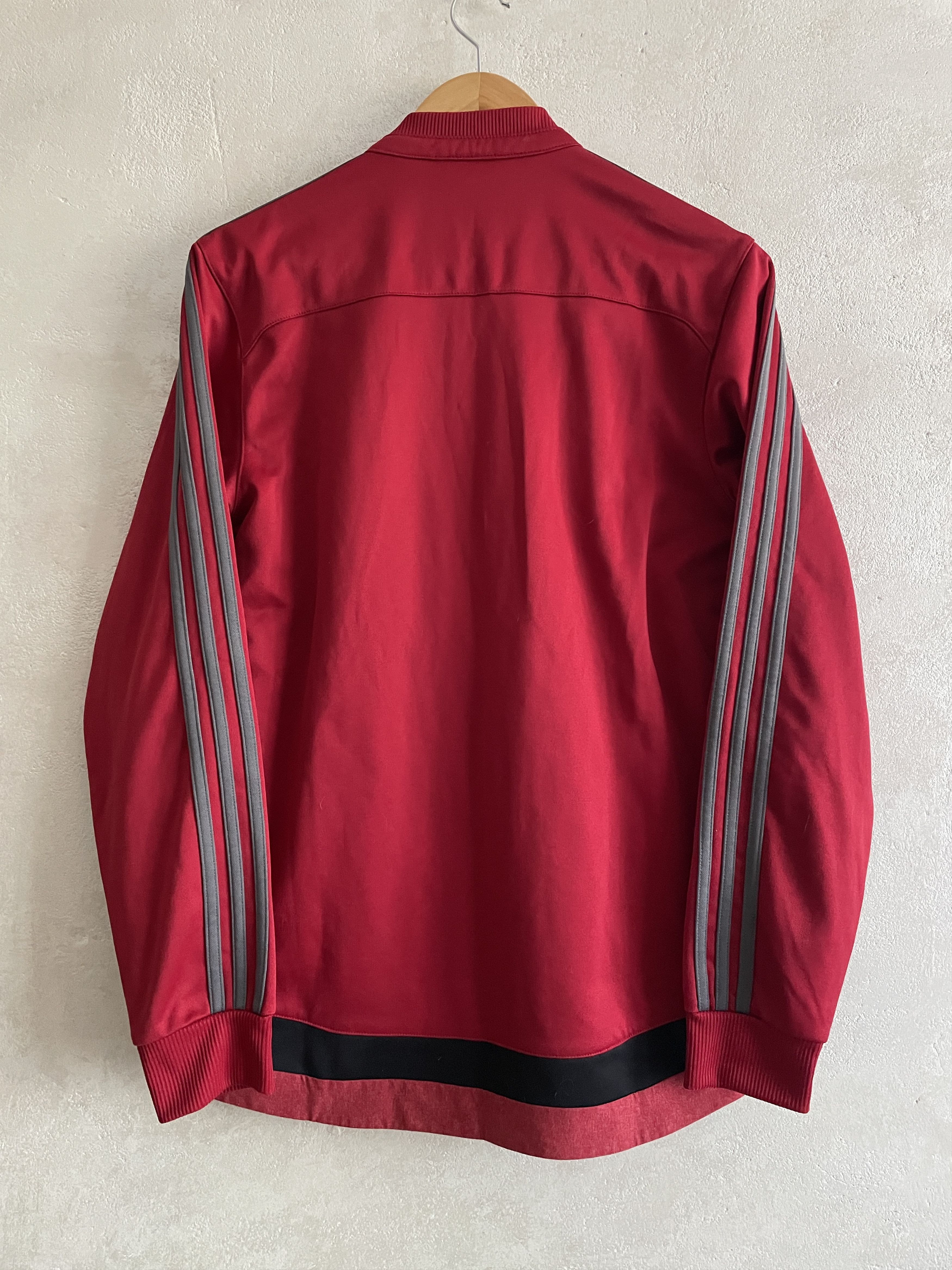 Adidas AC Milan Anthem Track Jacket 2015 Soccer 2016 Size US S / EU 44-46 / 1 - 2 Thumbnail