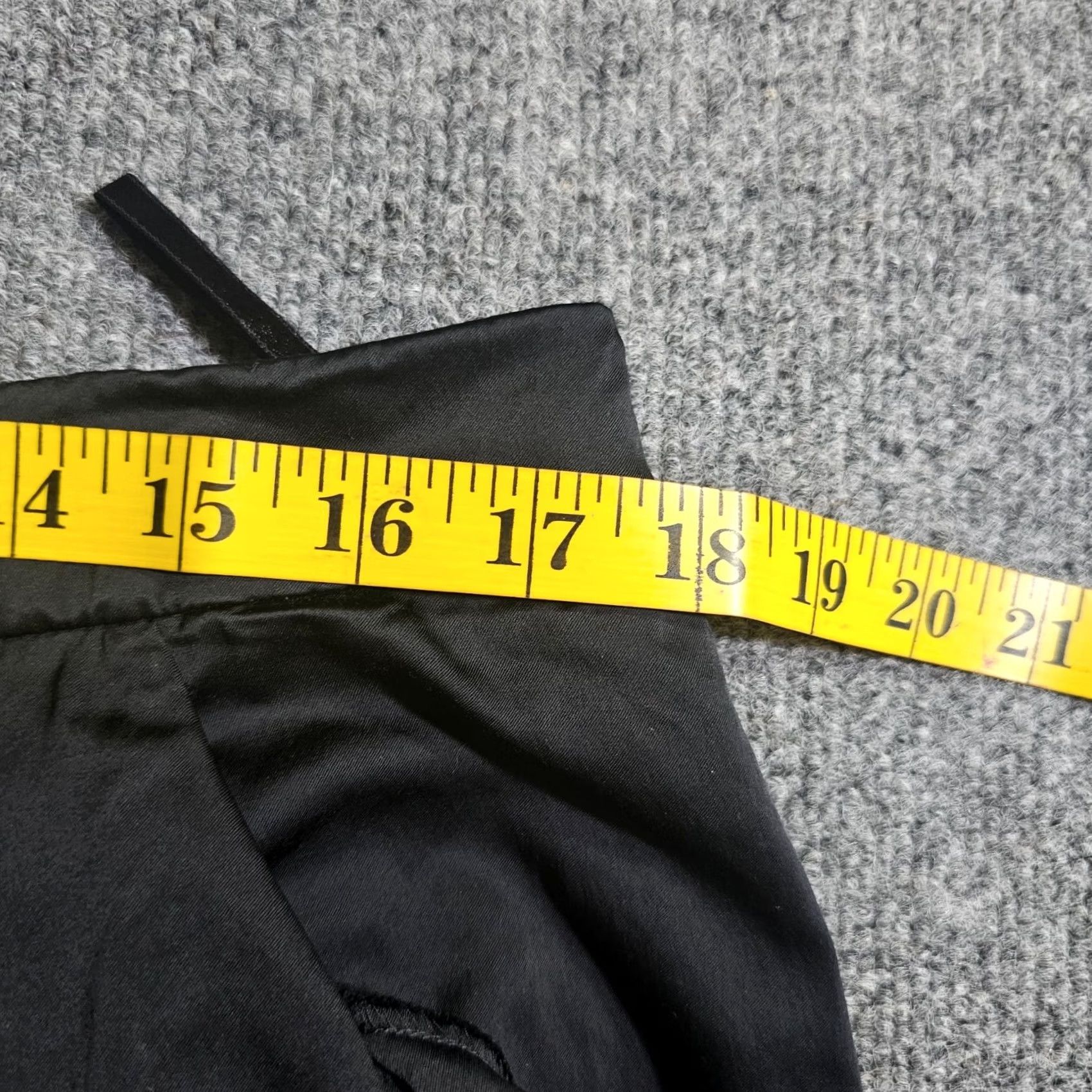 Eileen Fisher Eileen Fisher Pants Womens Large Black Satin Cropped Wide-Leg Mid Rise Cocktail Mens? Wait Size 36" / US 14 / IT 50 - 4 Thumbnail