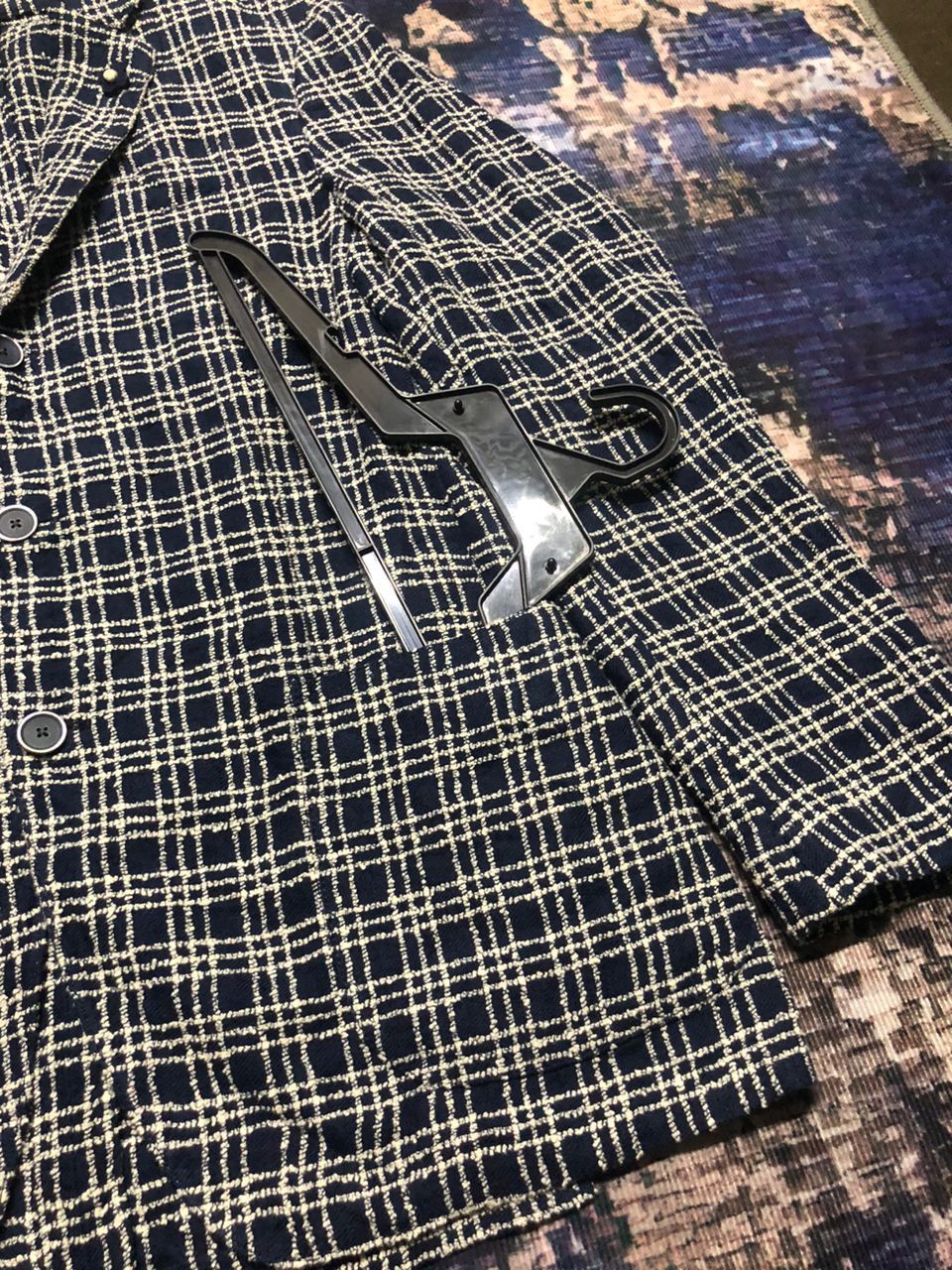 Lardini Lardini Spring/Summer Jacquard Jacket Tag Size 48 Size US M / EU 48-50 / 2 - 9 Thumbnail