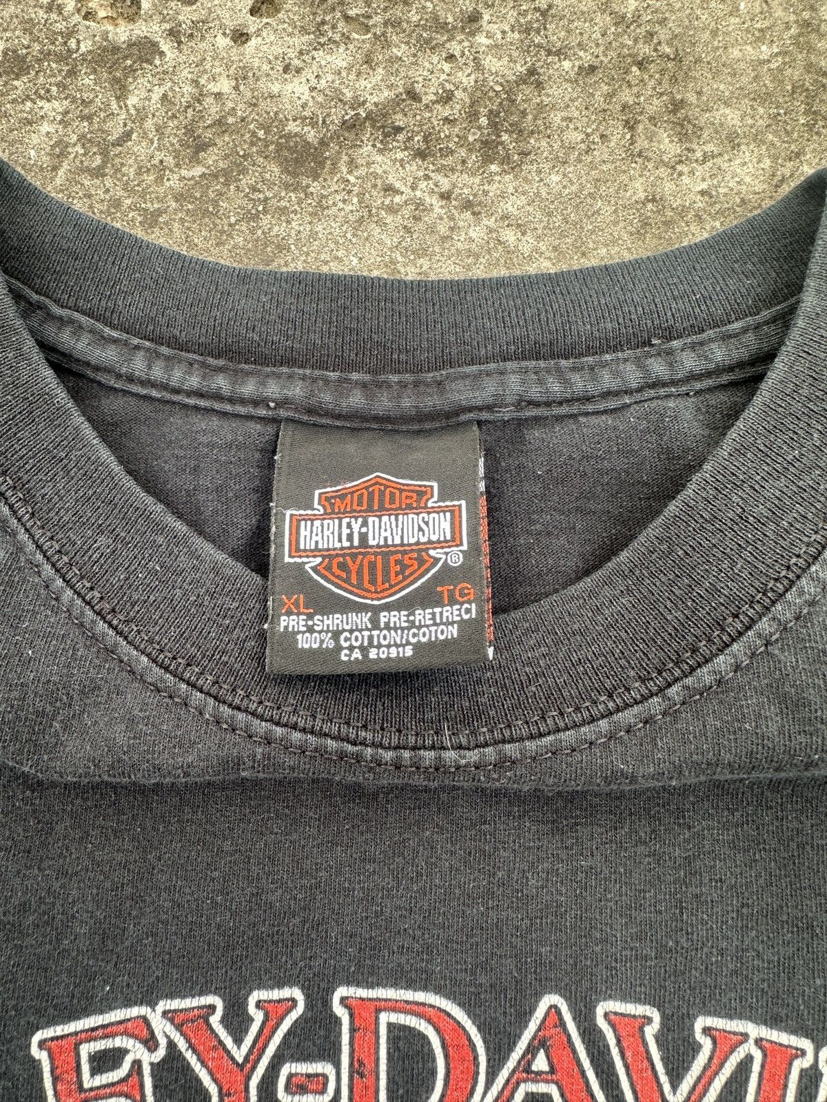 Harley Davidson × Vintage Vintage Harley Davidson Calgary Canada Logo 2004 Rare USA XL Size US XL / EU 56 / 4 - 5 Thumbnail
