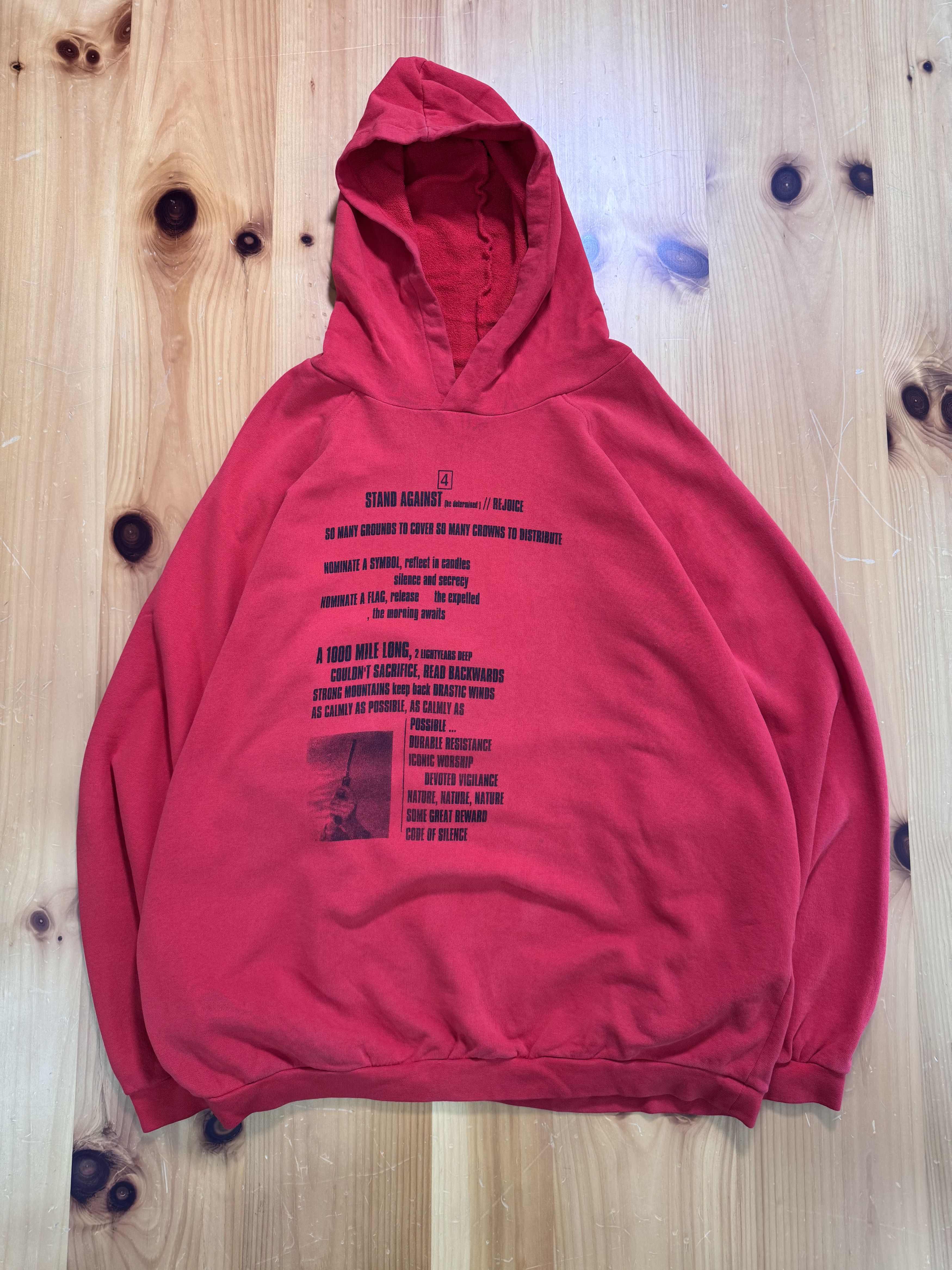 Raf Simons Raf Simons SS02 Redux Kollaps Hoodie size 1 | Grailed