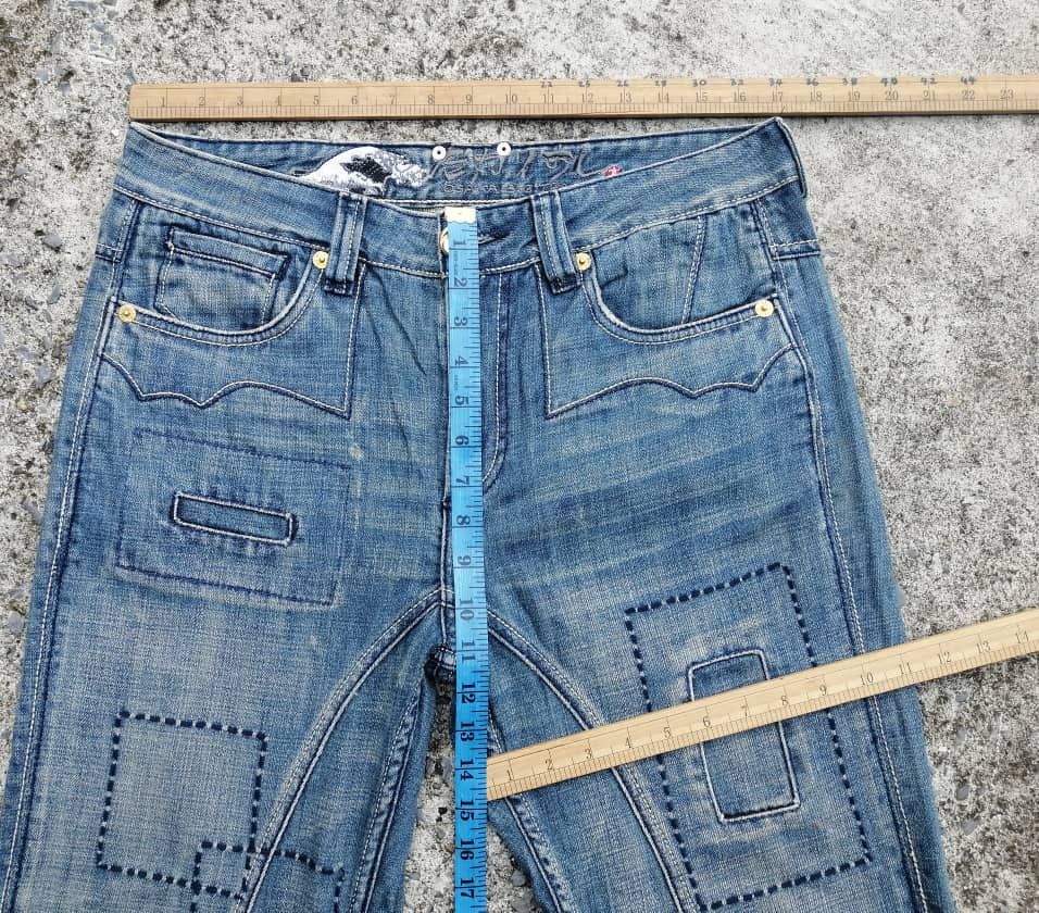 Japanese Brand Osaka Big Train Nice Design Denim Jeans Size US 34 / EU 50 - 3 Thumbnail