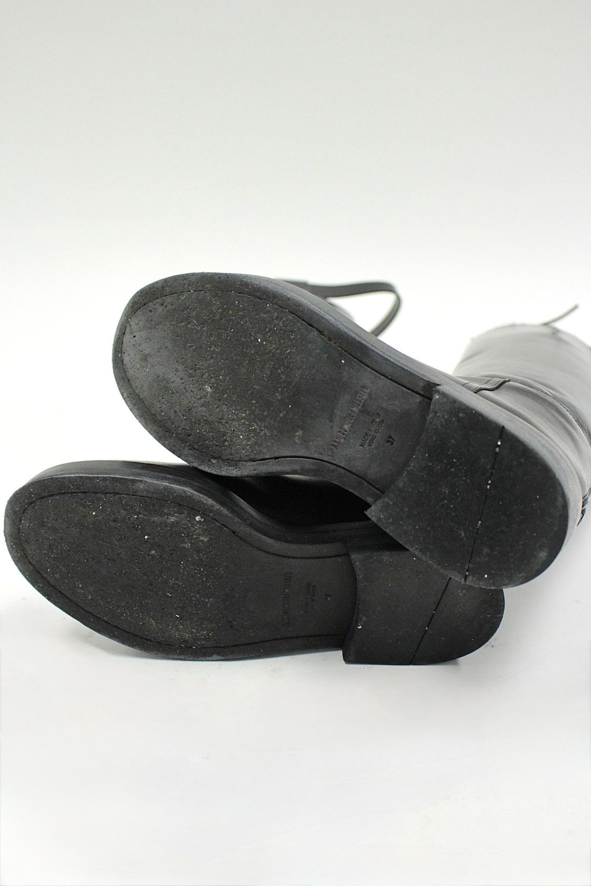 Ann Demeulemeester Ann Demeulemeester Leather Riding Boots Size US 7 / IT 37 - 5 Thumbnail