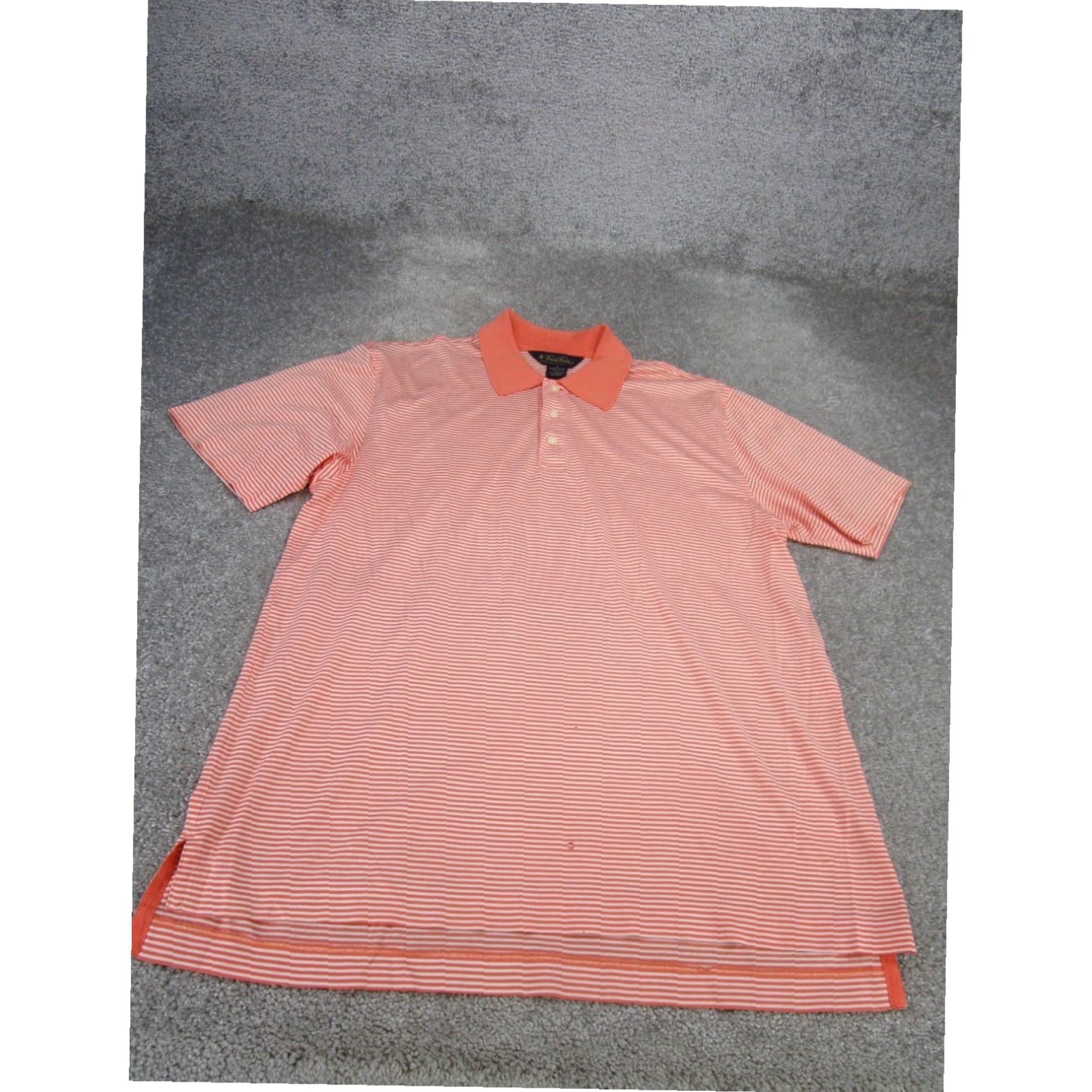 Brooks Brothers Brooks Brothers Mens Golf Polo Shirt Pink Cotton Short Sleeve Medium Size US M / EU 48-50 / 2 - 1 Thumbnail