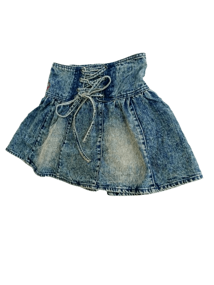 Vintage Vintage Repipi Armario Mini Skirt Denim Japanese Brand Size 26" / US 2 / IT 38 - 3 Thumbnail