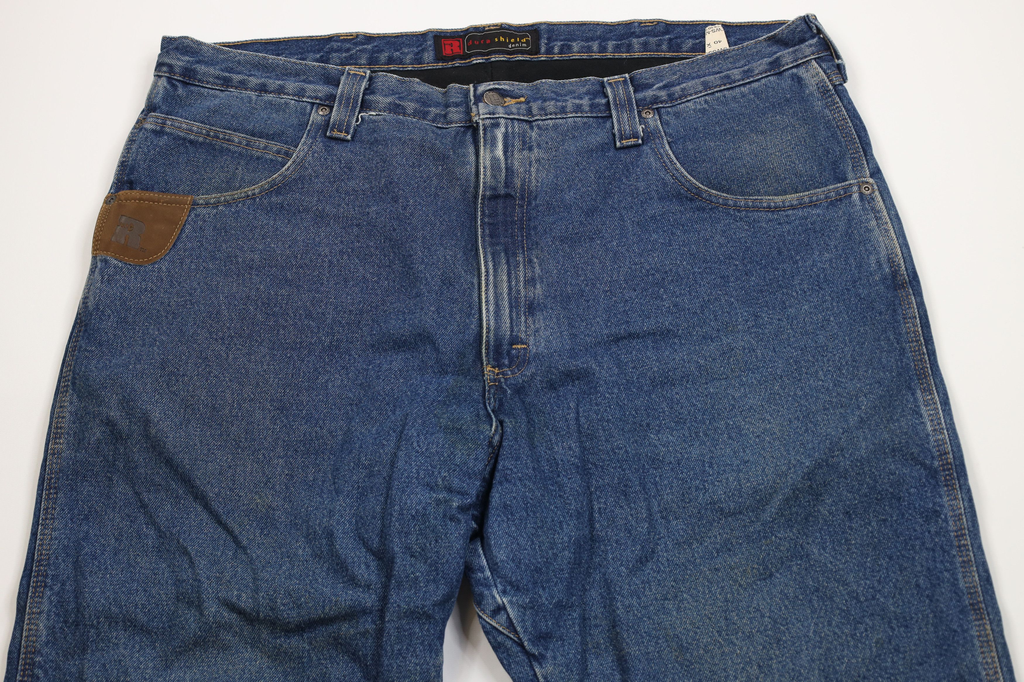 Wrangler Vintage Y2K Wrangler Fleece Lined Bootcut Denim Jeans Blue Size US 40 / EU 56 - 3 Thumbnail