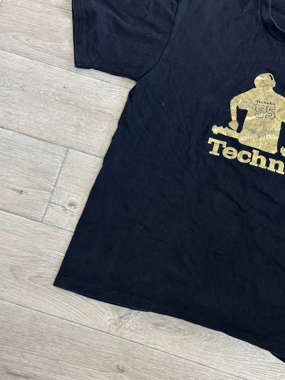 Vintage Vintage Technics T-Shirt Vinyl aphex twin bjork Size US XL / EU 56 / 4 - 2 Thumbnail