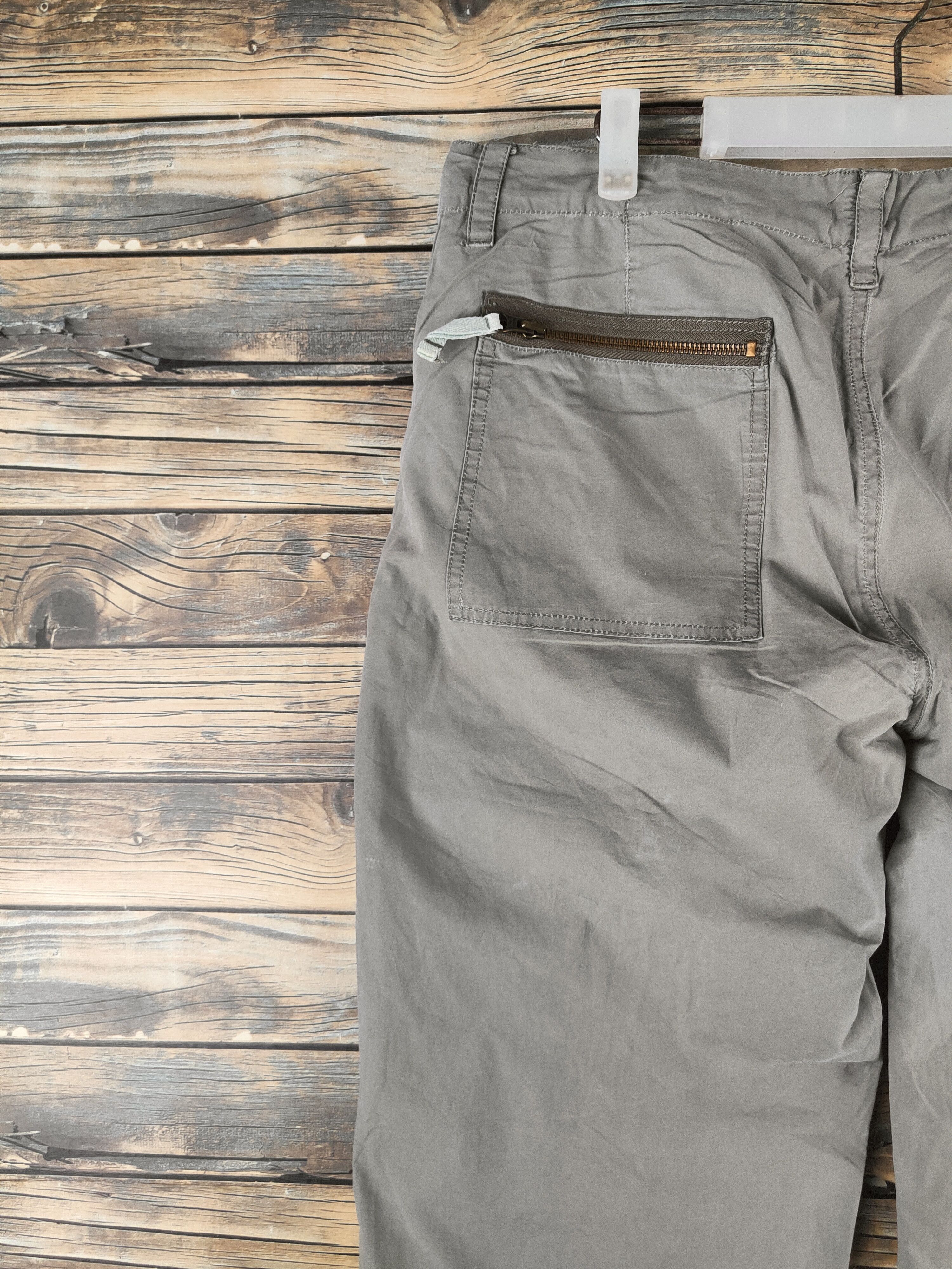 Quiksilver DL Quiksilver Army Green Multipocket Cargo Pants #46-791 Size US 35 - 9 Thumbnail