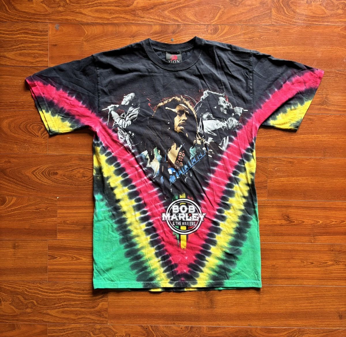 Zion Rootswear M - Bob Marley & The Wailers Zion Tee 2010 Size US M / EU 48-50 / 2 - 1 Thumbnail