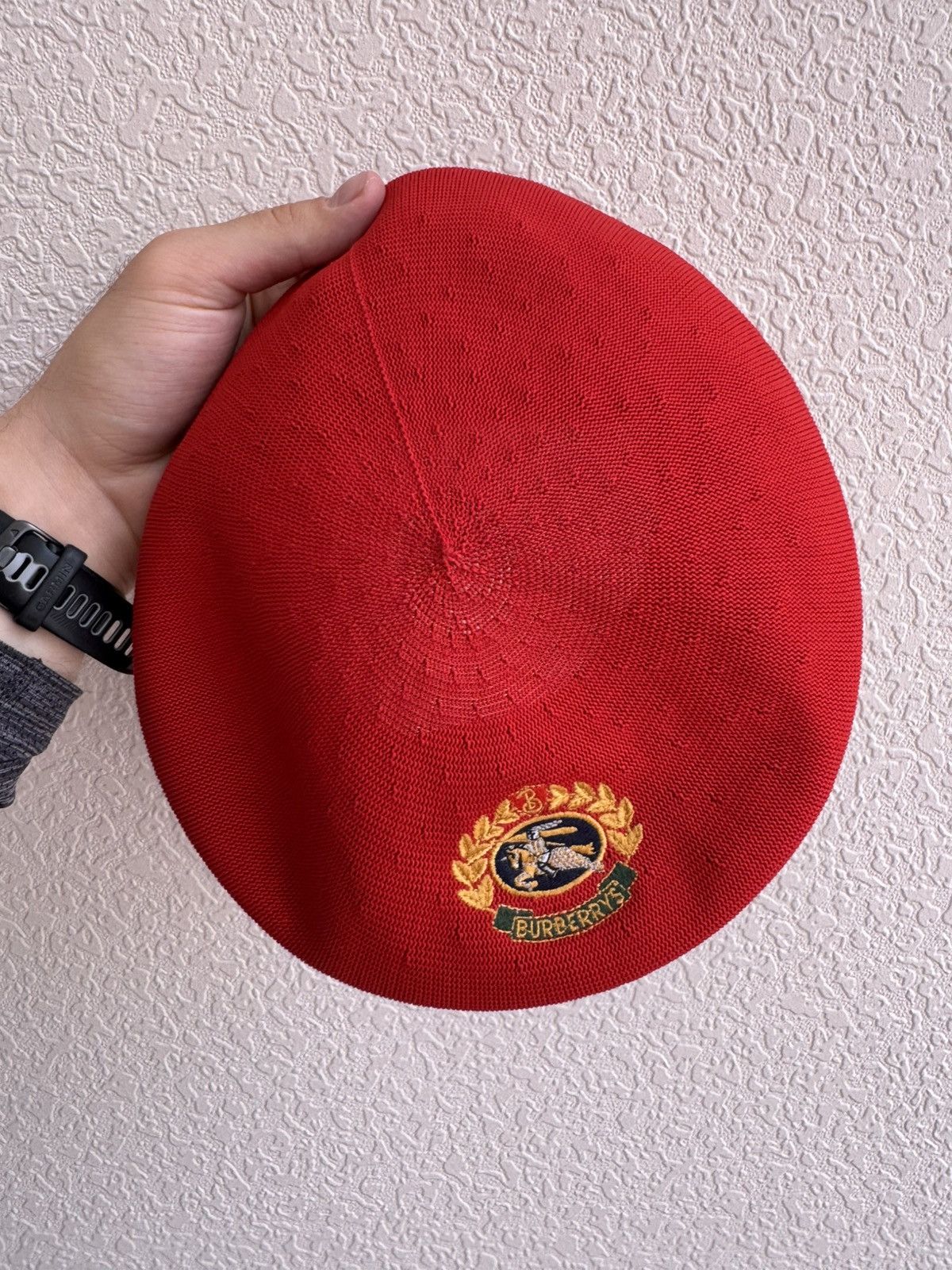 Burberry 2000s burberry baret hat Size ONE SIZE - 7 Thumbnail