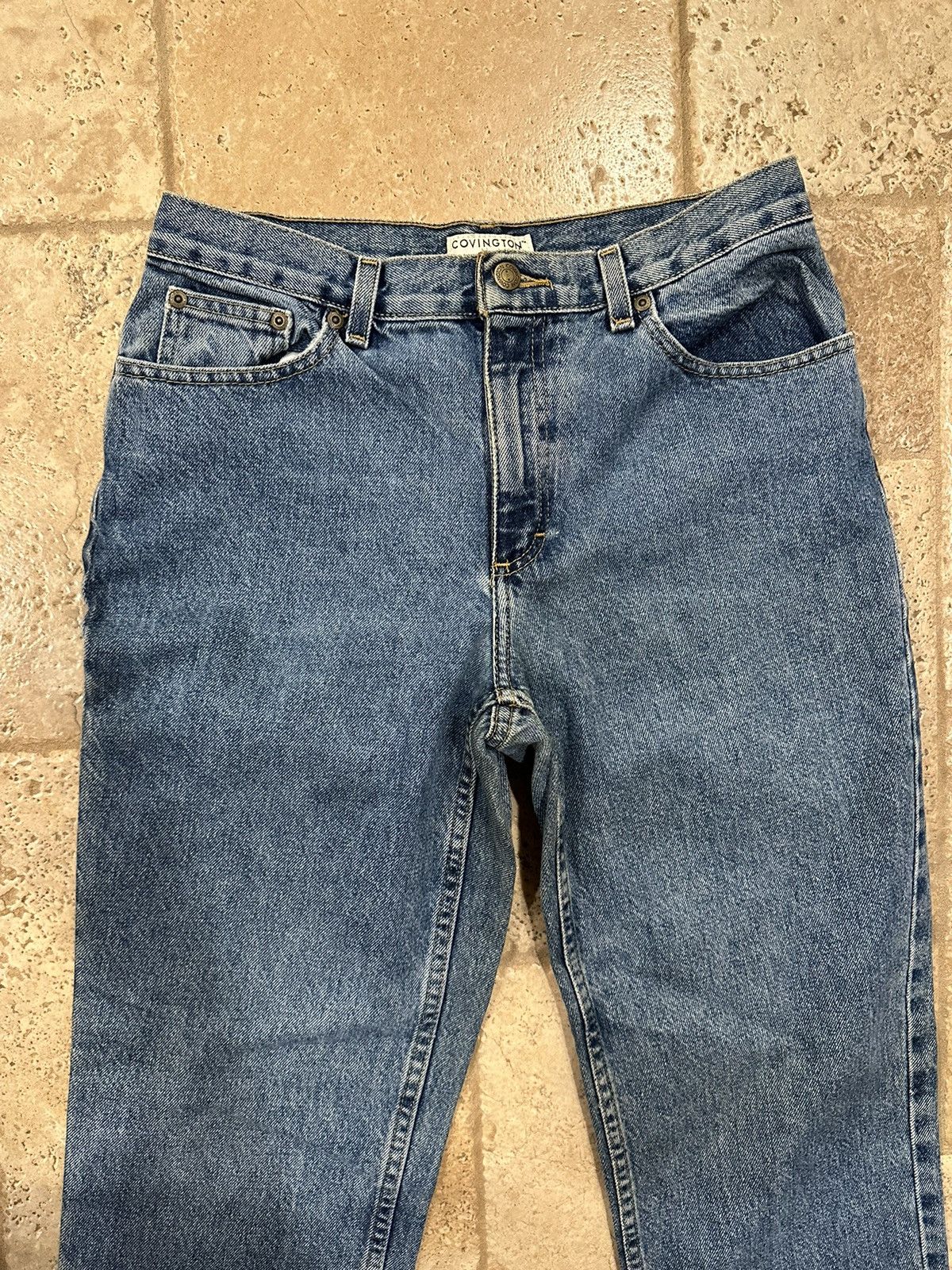 Covington × Vintage Vintage Covington Blue Straight leg Denim Jeans Size US 31 - 3 Thumbnail