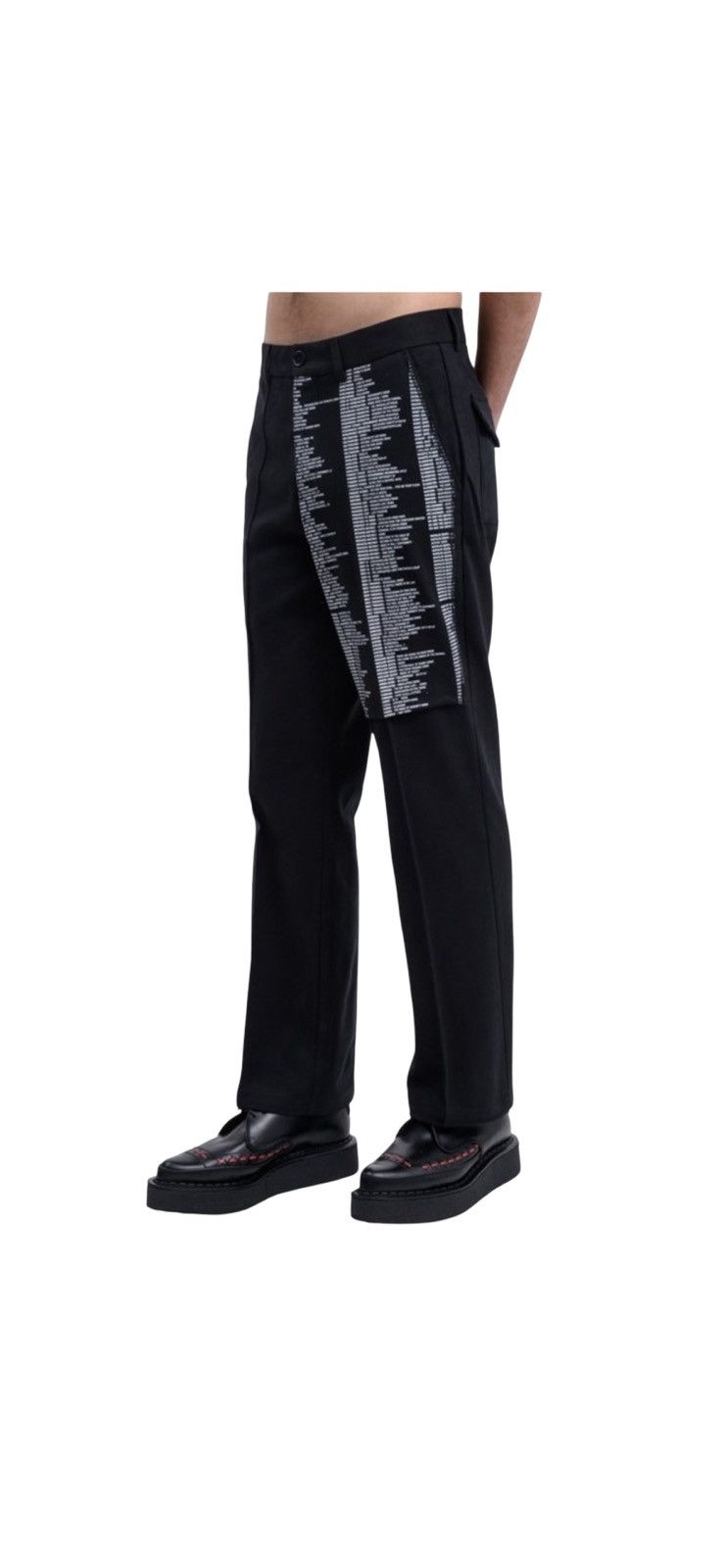 Yang Li Yang Li metal samzidat chino trousers Size US 34 / EU 50 - 3 Thumbnail