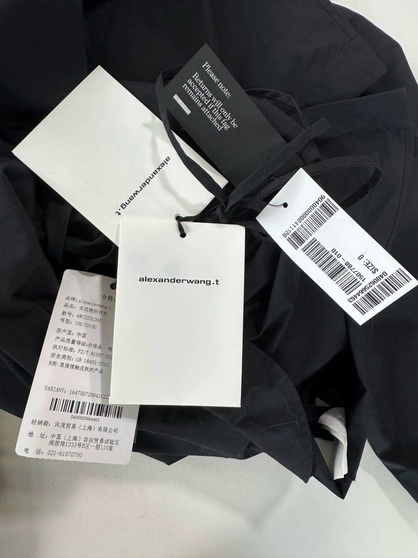 Alexander Wang Alexander Wang women's shirt size 0 new Size XS / US 0-2 / IT 36-38 - 6 Thumbnail