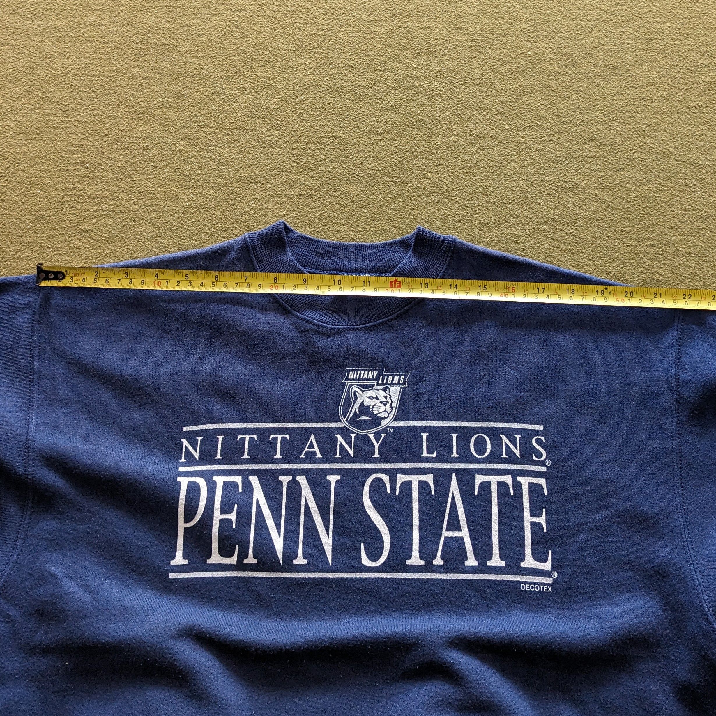 Other Vintage NITTANY LIONS PENN STATE Football Team Sweatshirt Size US L / EU 52-54 / 3 - 4 Thumbnail