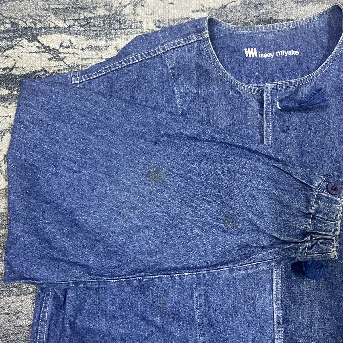 Issey Miyake × Japanese Brand Vintage IM Issey Miyake Denim Jacket Size US XL / EU 56 / 4 - 11 Thumbnail