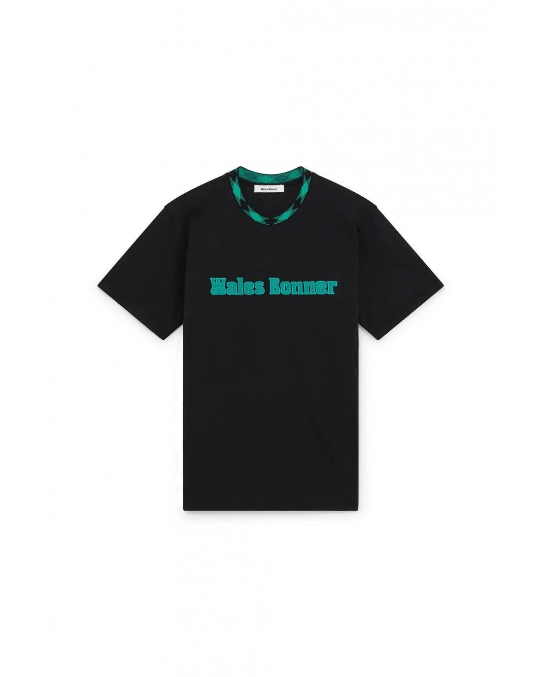 Wales Bonner Wales Bonner Plain T-Shirt Jersey Black Size M Size US M / EU 48-50 / 2 - 1 Thumbnail
