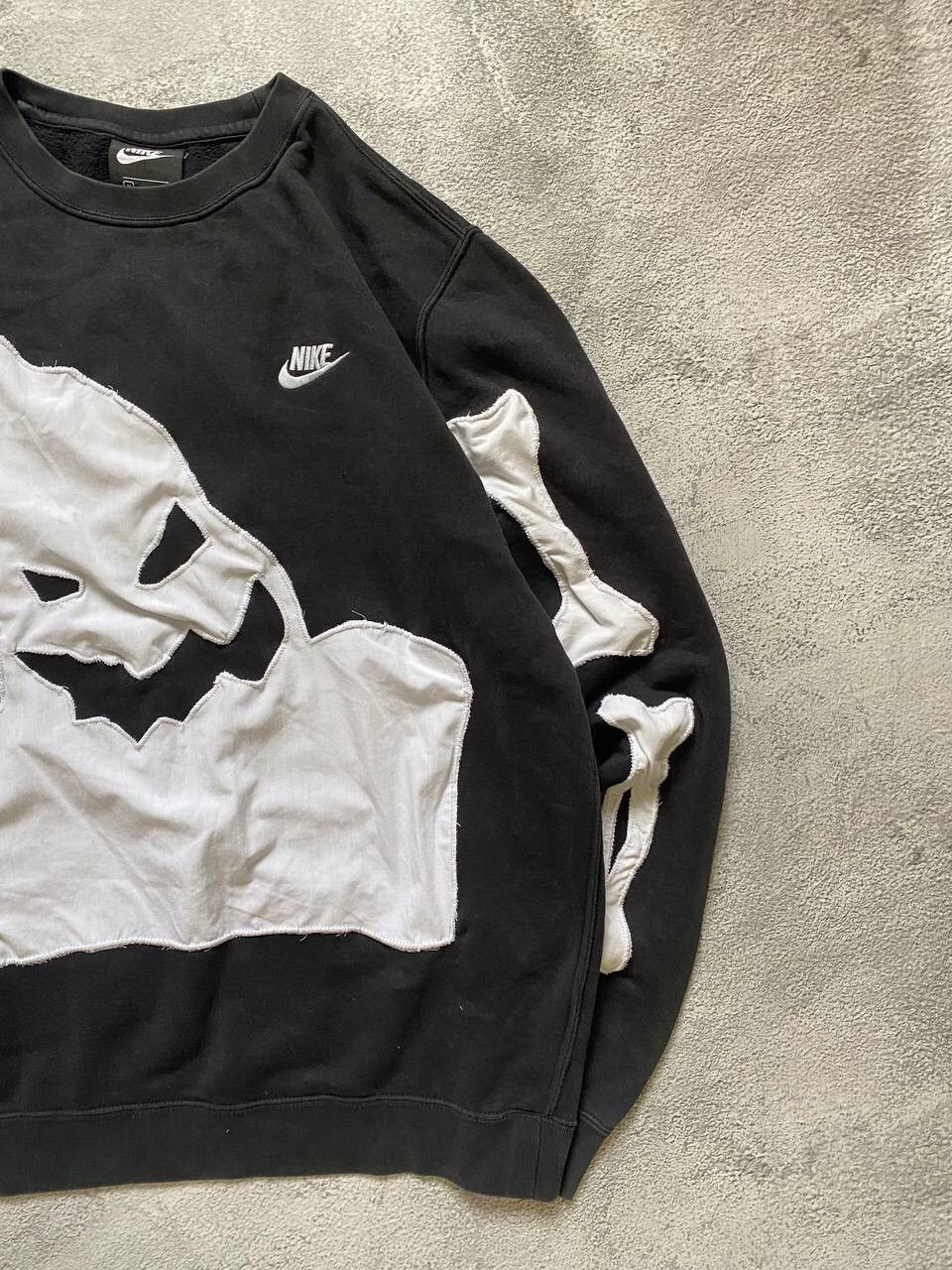 Carhartt Nike custom ghost 👻 Skeleton Y2k sweatshirt Size US M / EU 48-50 / 2 - 2 Thumbnail
