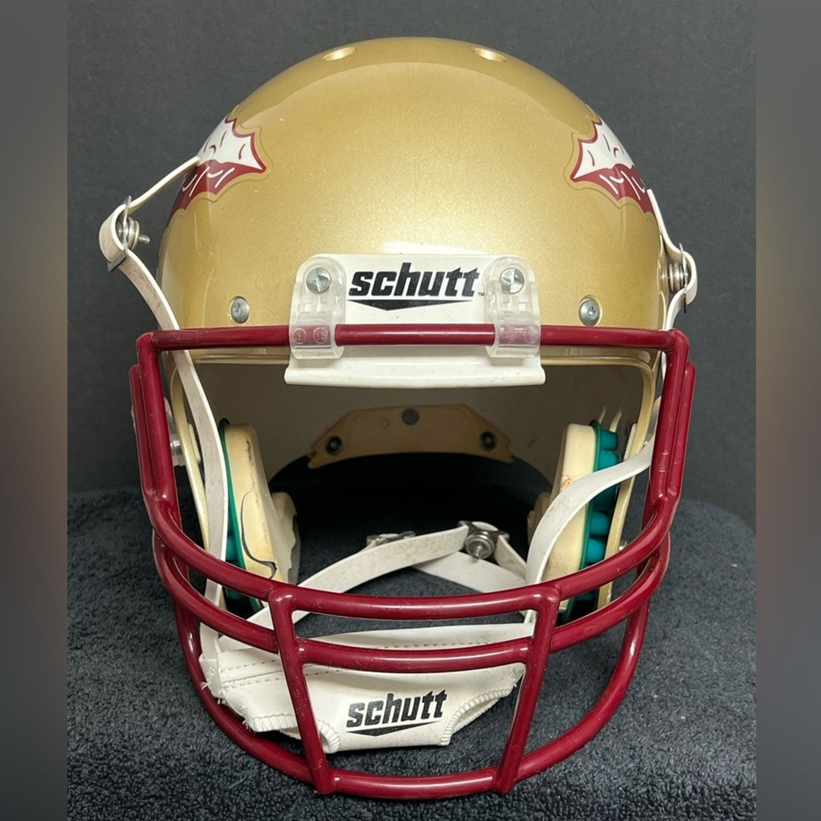 SCHUTZ VTG FSU FLORIDA STATE SEMINOLES GAMEDAY Replica Helmet Size ONE SIZE - 3 Thumbnail