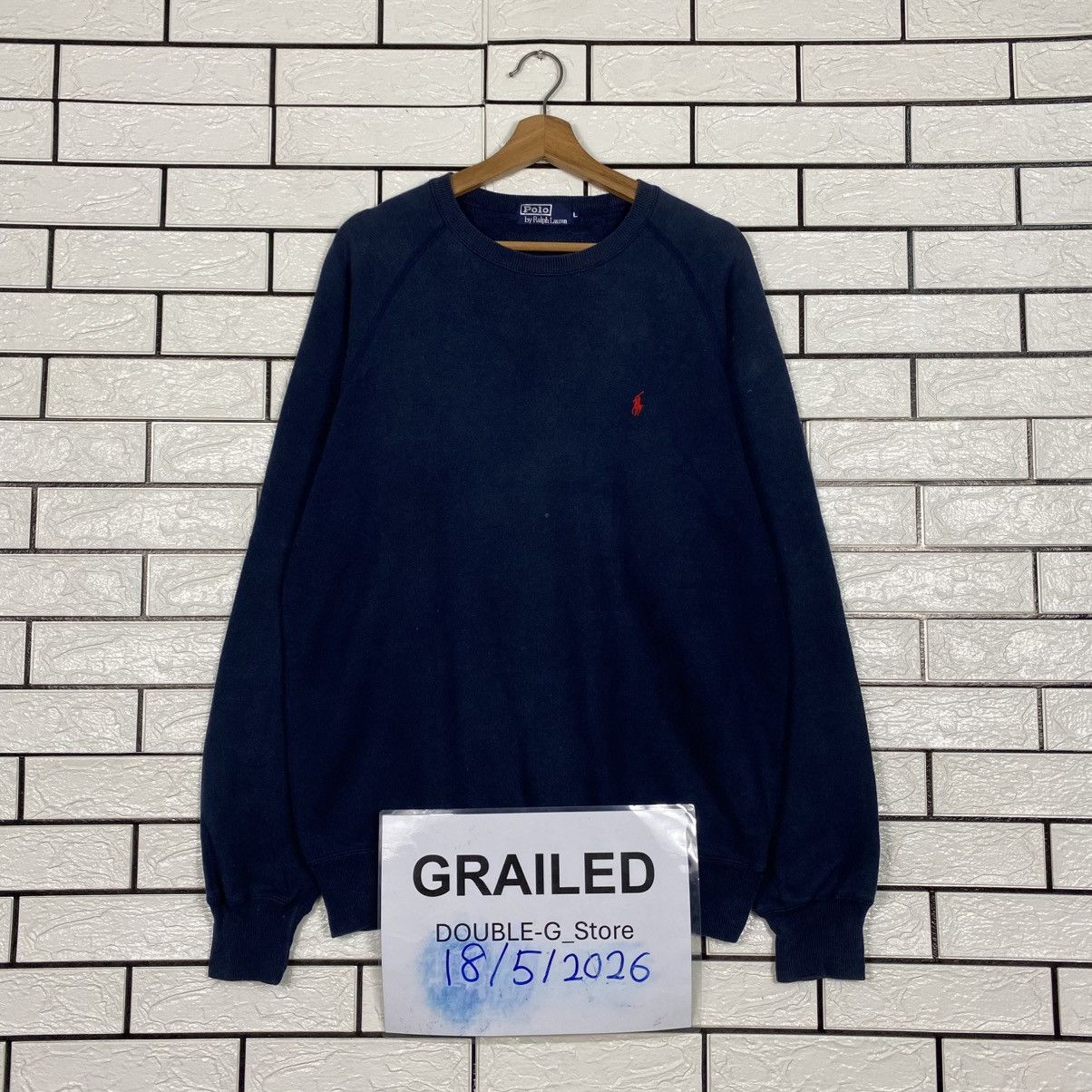 Polo Ralph Lauren Vintage Sweatshirt Jumper Polo Ralph Lauren Size US L / EU 52-54 / 3 - 1 Thumbnail