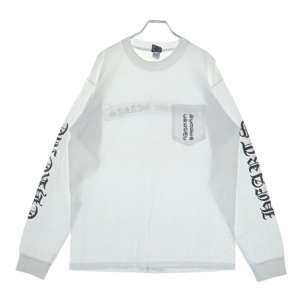 Chrome Hearts Chrome Hearts Scroll Logo Long Sleeve Tee Size US L / EU 52-54 / 3 - 2 Thumbnail