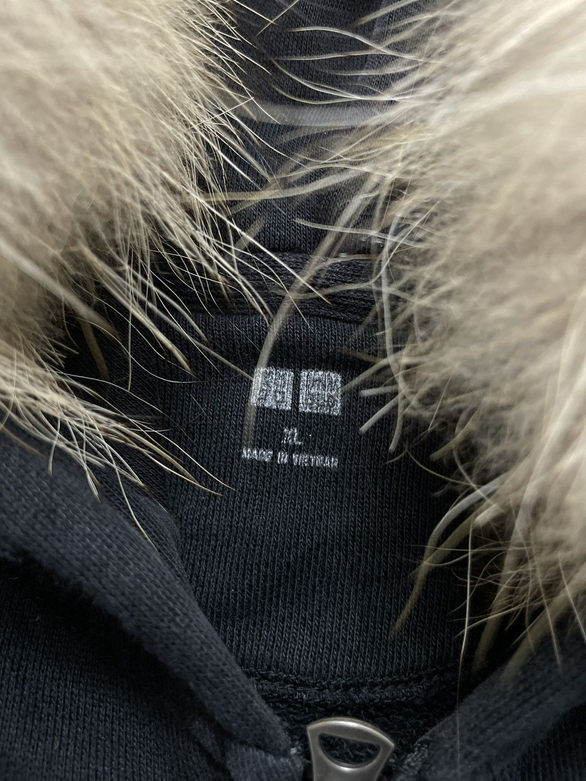 If Six Was Nine Japanese Distressed black Zip Fur Hoodie ifsix gothic style Size US XL / EU 56 / 4 - 5 Thumbnail