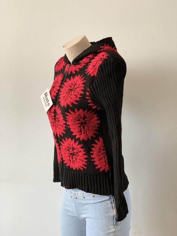 Japanese Brand Zip Up black jumper sz S new Size S / US 4 / IT 40 - 2 Thumbnail