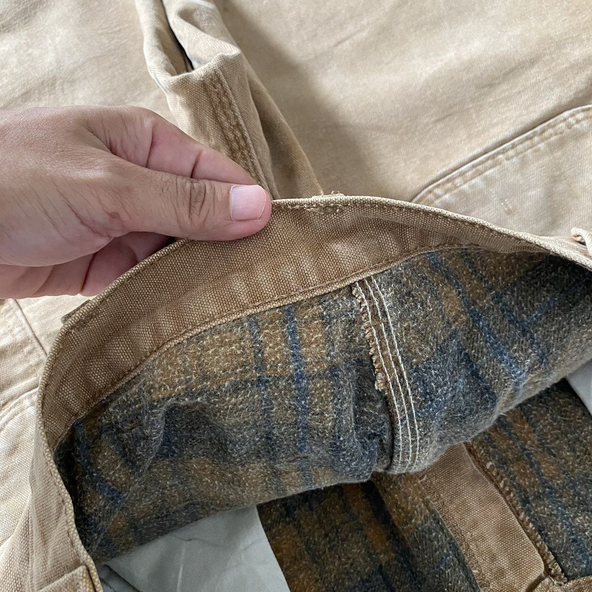 Carhartt Vintage Carhartt Blanket Lined Dirty Carpenter Work Pants Size US 34 / EU 50 - 23 Thumbnail