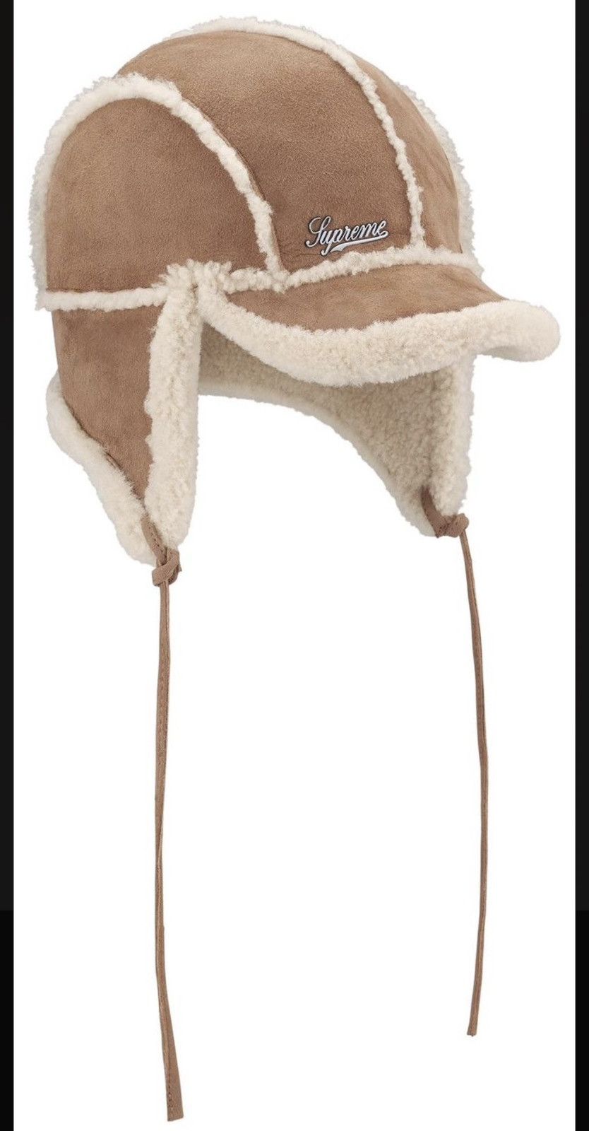 Supreme Supreme Shearling Earflap hat Size ONE SIZE - 3 Thumbnail