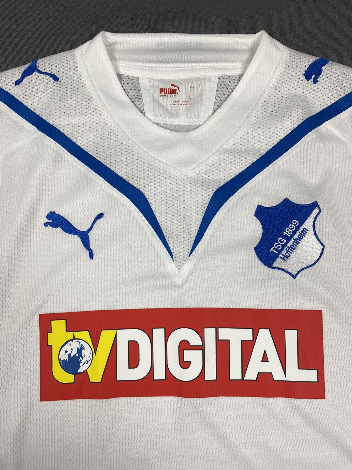 Vintage 2009-2011 FC Hoffenheim Puma Soccer Jersey Size US L / EU 52-54 / 3 - 3 Thumbnail