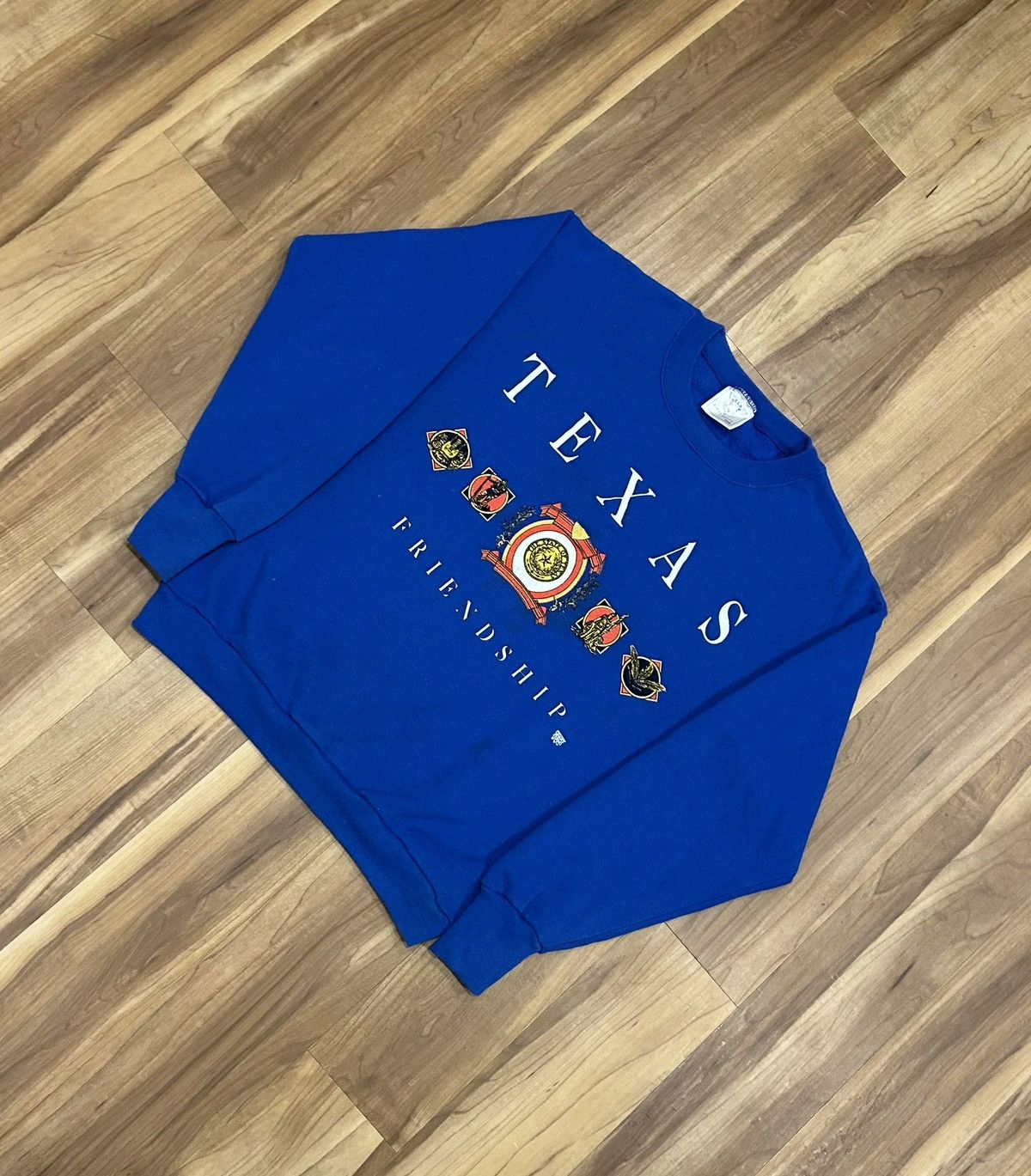 Vintage Vintage 90s Texas Crewneck Size US L / EU 52-54 / 3 - 2 Thumbnail