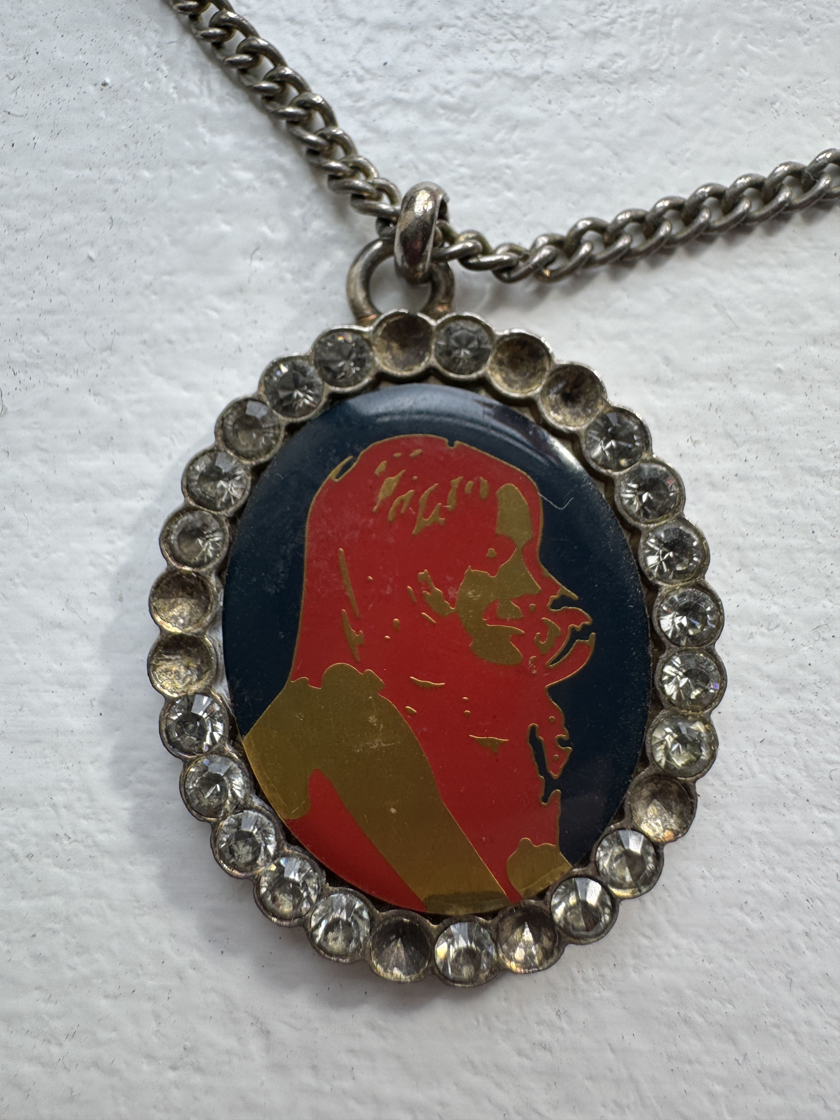 Hysteric Glamour Hysteric Glamour Enamel Girl Necklace Archive Size ONE SIZE - 1 Thumbnail
