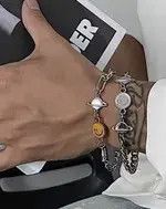 VIBE Retro smiley face bracelet Size ONE SIZE - 2 Thumbnail