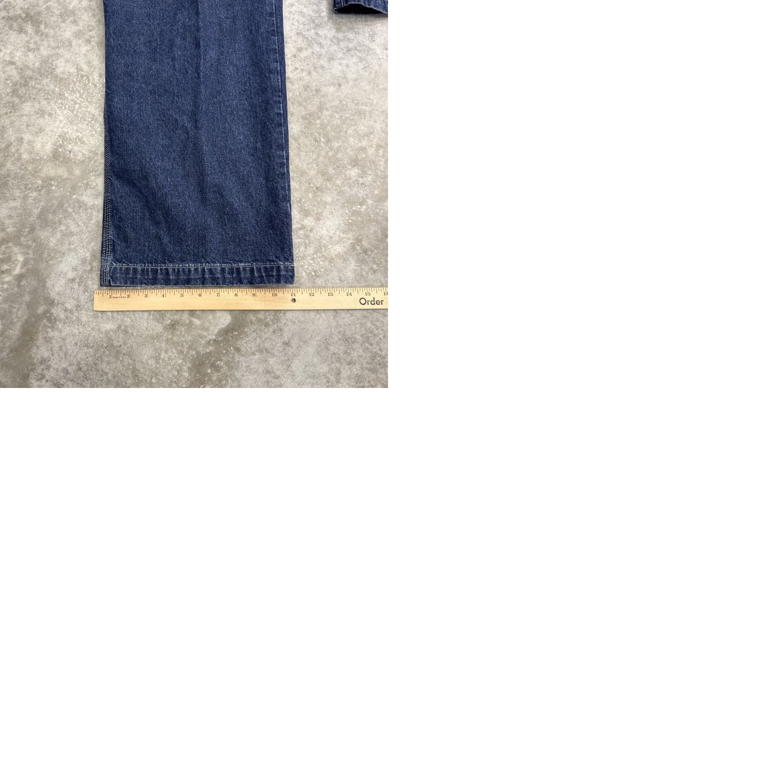 JNCO VINTAGE JNCO Jeans mens 33 x 30 Baggy Wide-Leg Crown Carpenter Skater 90s Grunge Jeans Mens Regular Blue Cotton Denim Embroidered Logo Vintage JNCO Size US 33 - 9 Thumbnail