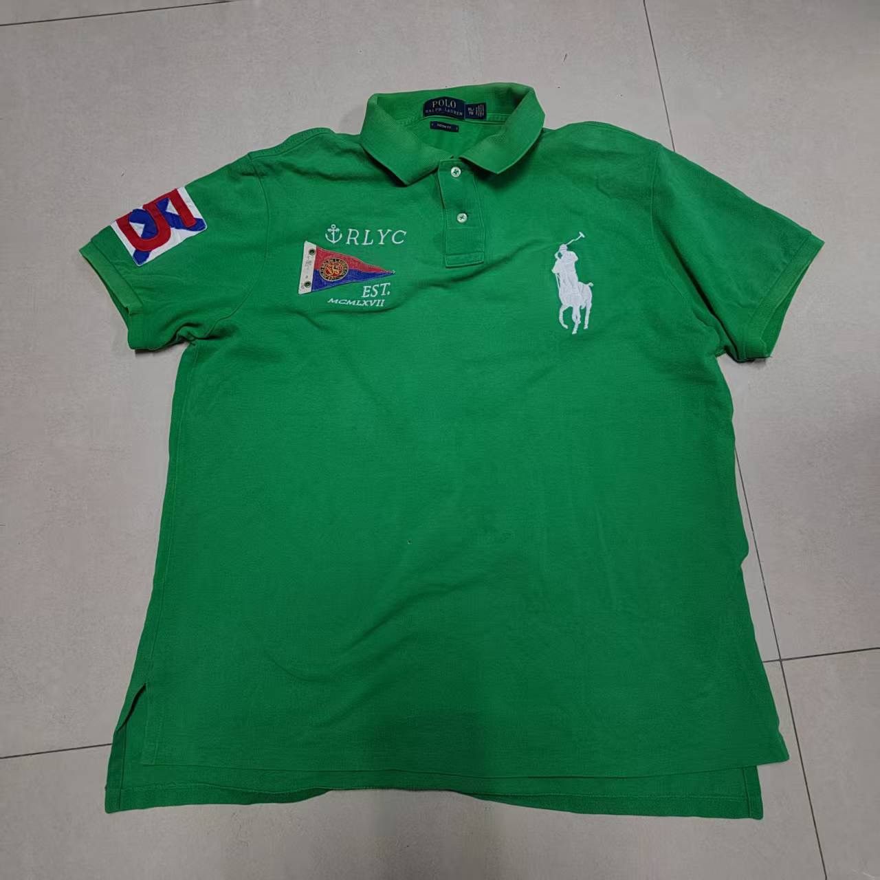 Polo Ralph Lauren Genuine Ralph Lauren RLYC sailing series green polo Size US XL / EU 56 / 4 - 1 Thumbnail