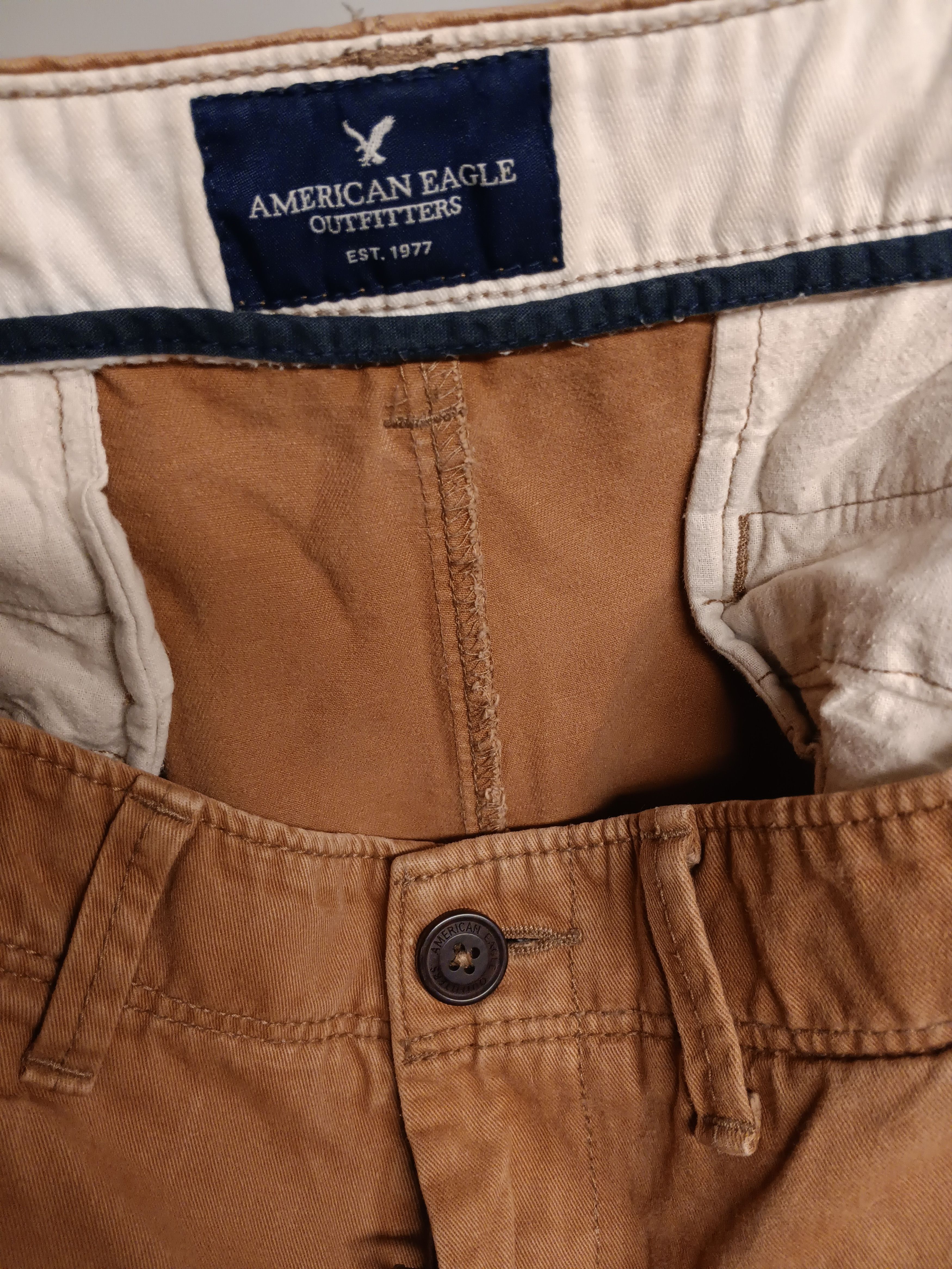 American Eagle Outfitters Custom Made American Eagle khakis 36x34 Read Discription ** Size US 36 / EU 52 - 7 Thumbnail