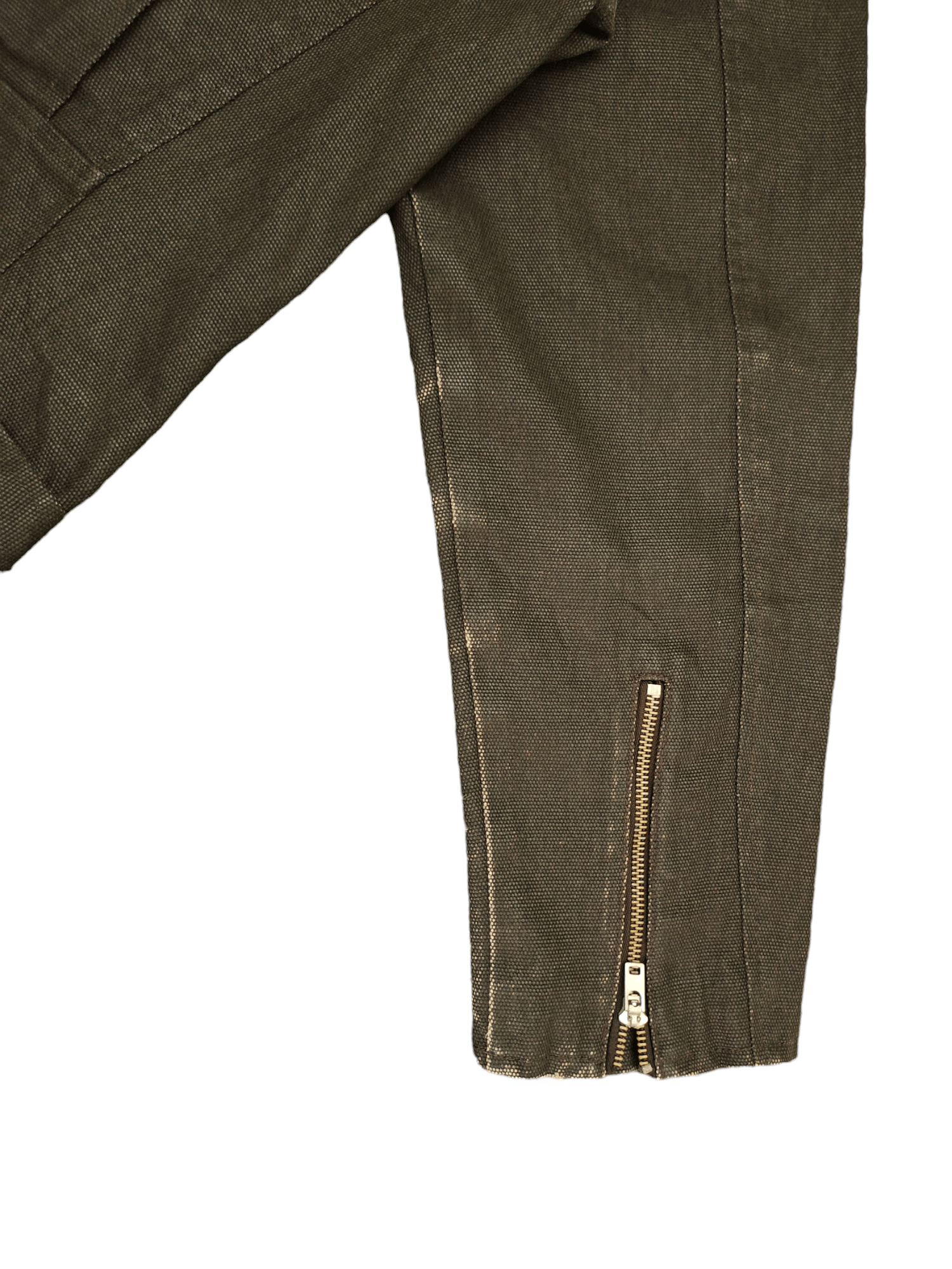 Japanese Brand Rough Trade Bondage Double Collar Waxed Denim Jacket Size US M / EU 48-50 / 2 - 14 Thumbnail