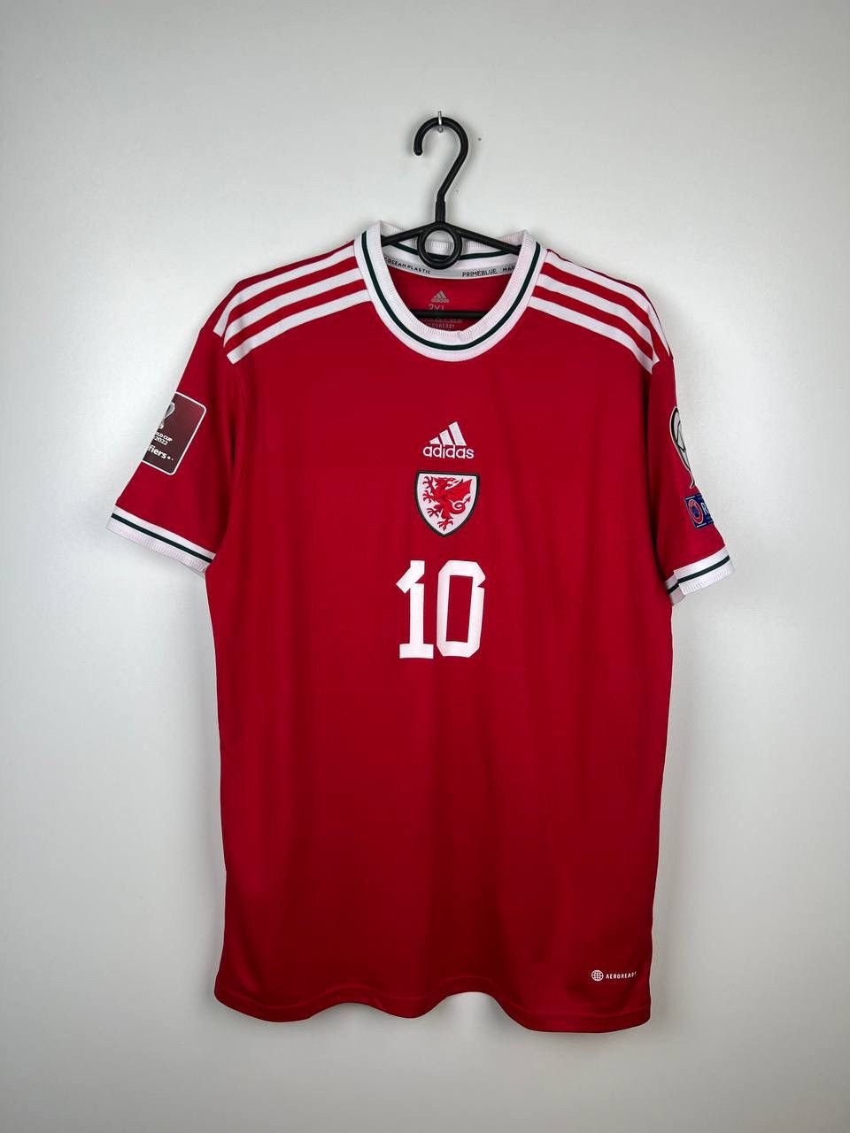 Vintage Wales Adidas Ramsey 10 jersey t-shirts size XXL Size US XXL / EU 58 / 5 - 1 Thumbnail