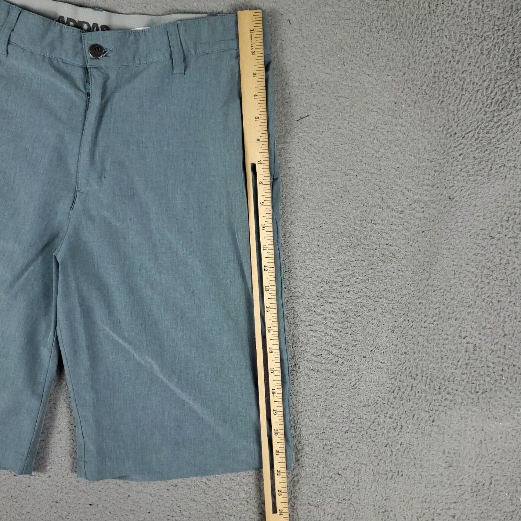 Adidas Adidas Shorts Mens Size 32 Blue Golf Casual Slash Pockets Flat Front Chino Size US 32 / EU 48 - 4 Thumbnail