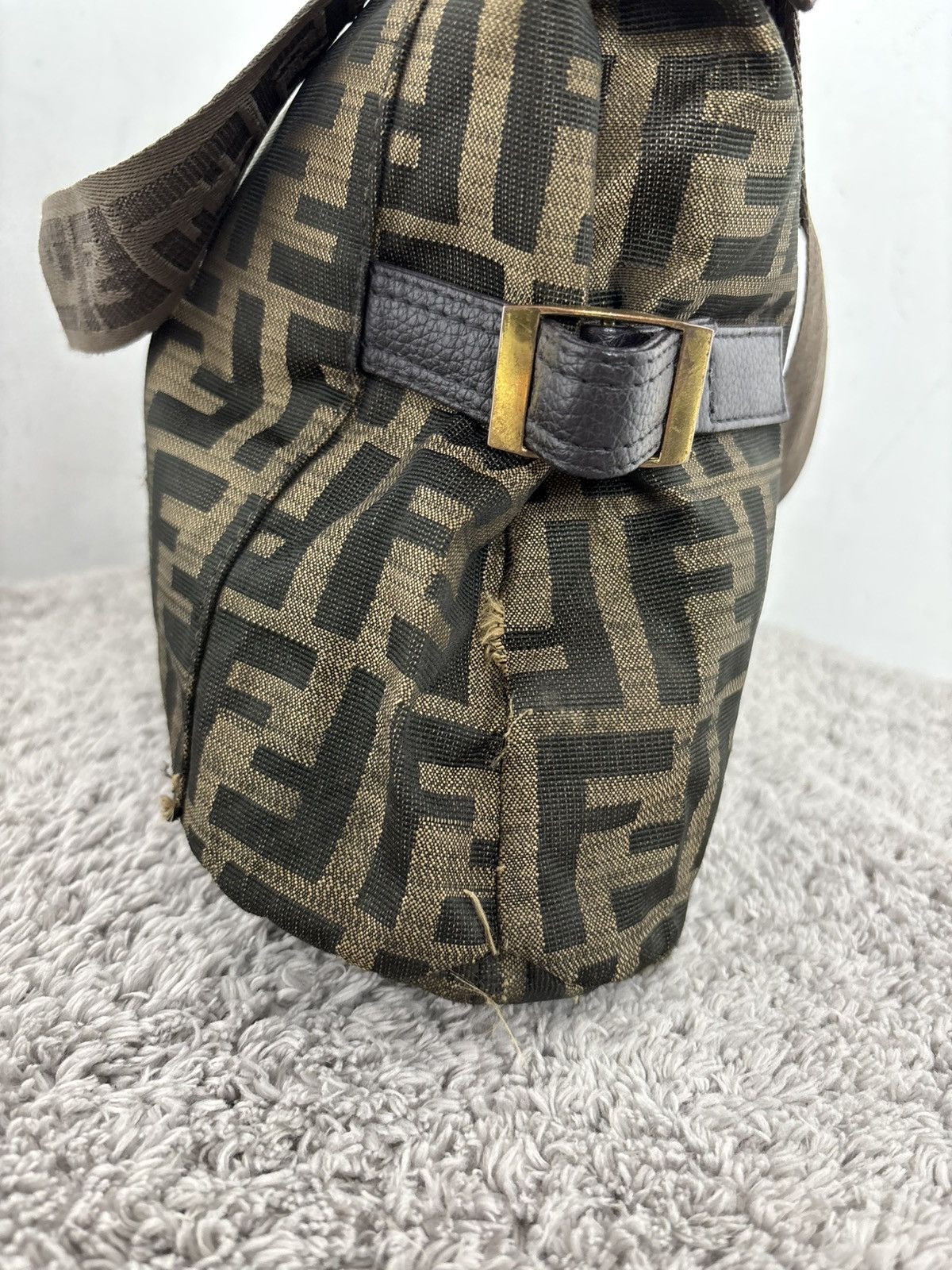 Fendi Fendi Hand Bag Zucca Monogram Vintage Very rare ❤️‍🔥 Size ONE SIZE - 8 Thumbnail