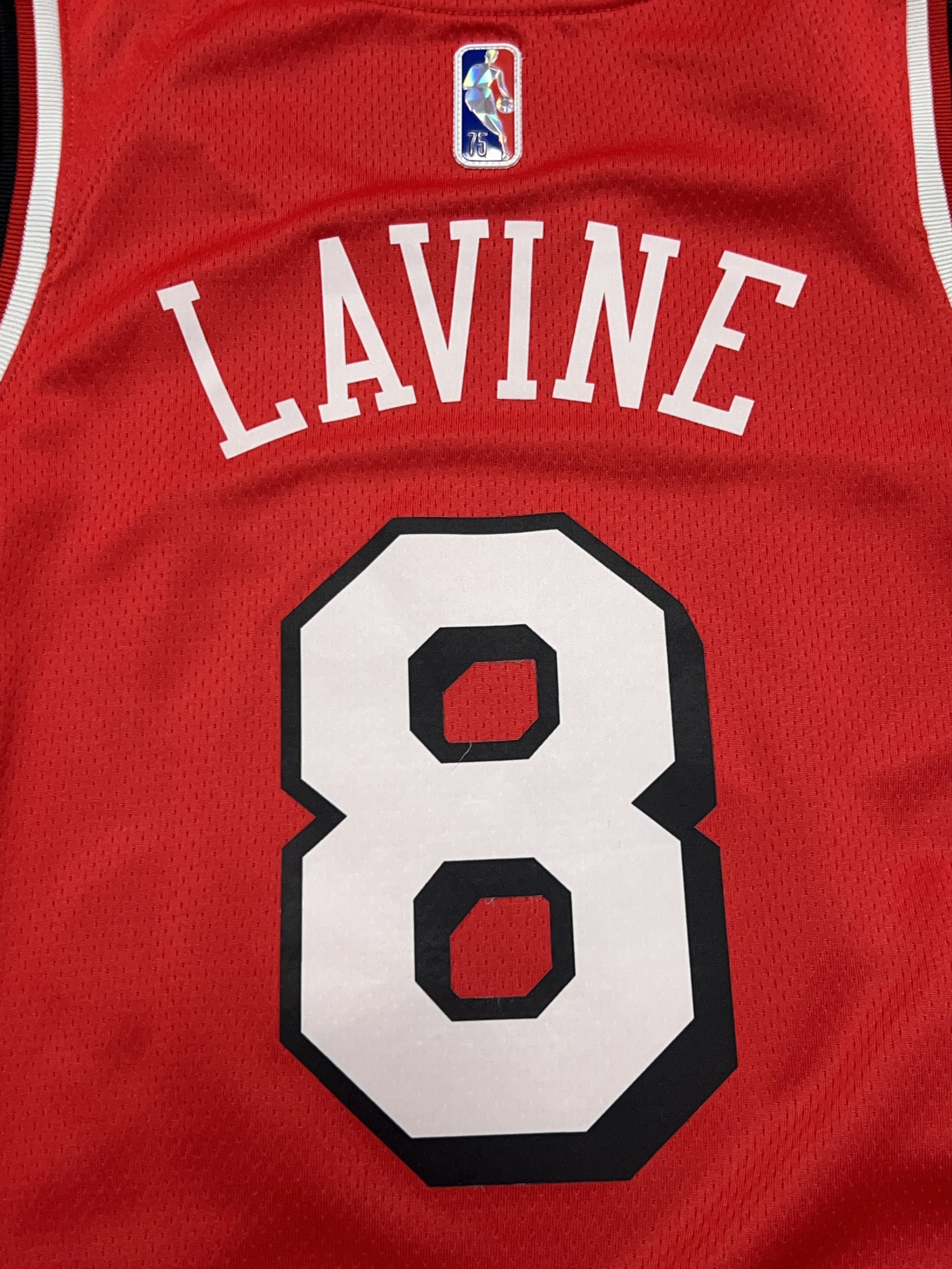 Nike Chicago Bulls #8 LAVINE NBA Swingman Basketball Jersey Shirt Size US L / EU 52-54 / 3 - 11 Thumbnail