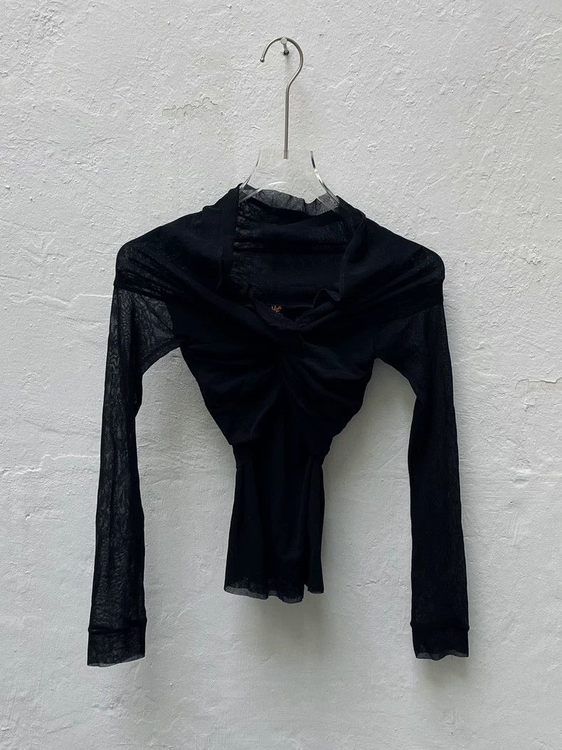 Jean Paul Gaultier Jean Paul Gaultier Three-dimensional knotted gauze long sle Size S / US 4 / IT 40 - 1 Thumbnail