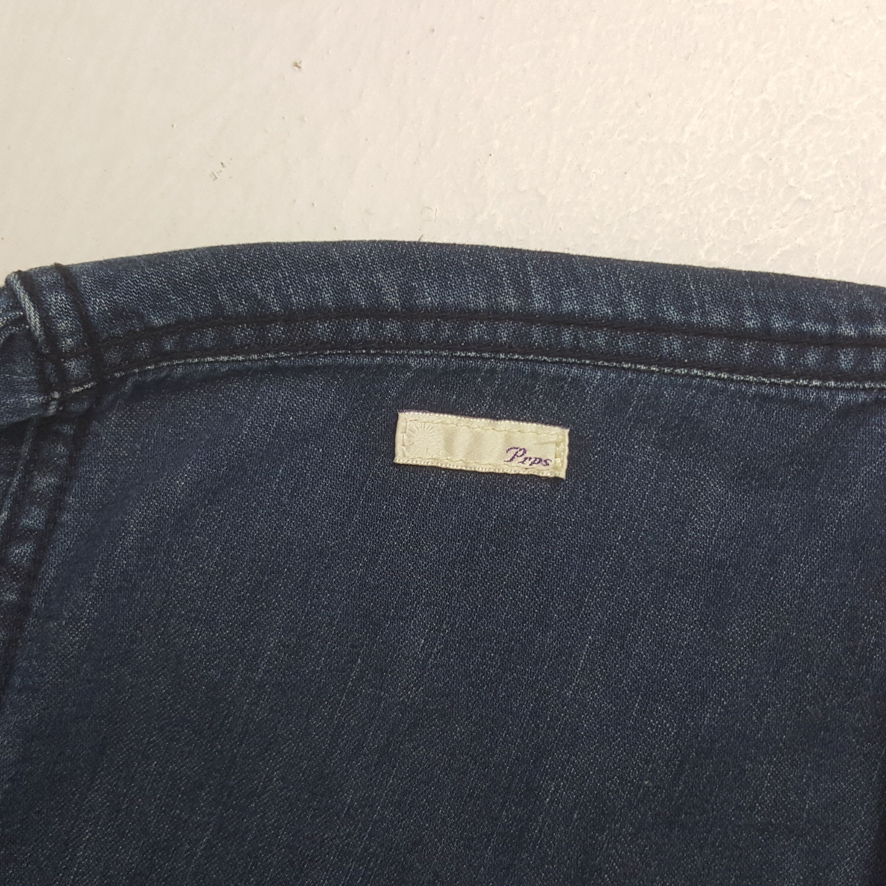 Prps Vintage PRPS Japanese Brand Denim Shirt RR8 Size US L / EU 52-54 / 3 - 4 Thumbnail