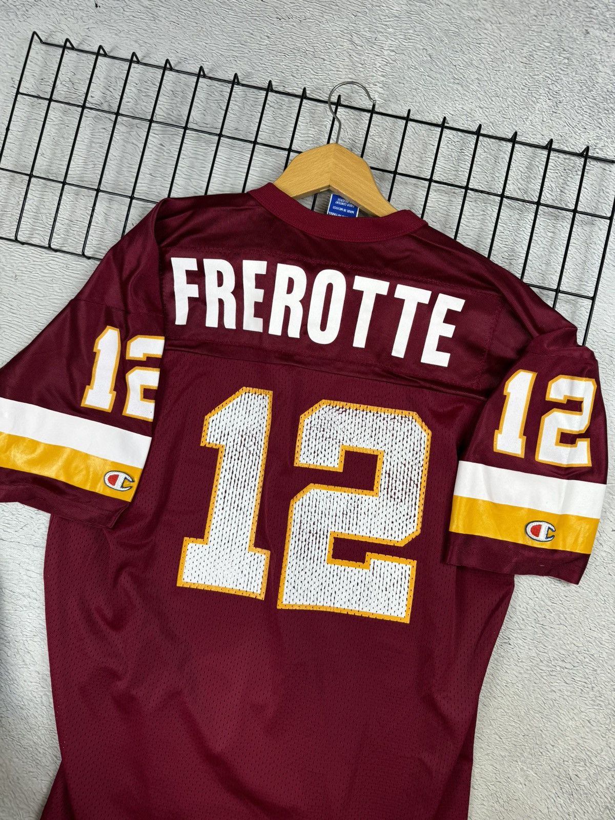 Champion × NFL × Vintage FREROTTE 90’s Washington Redskins 1995 Champion NFL jersey Size US XL / EU 56 / 4 - 2 Thumbnail